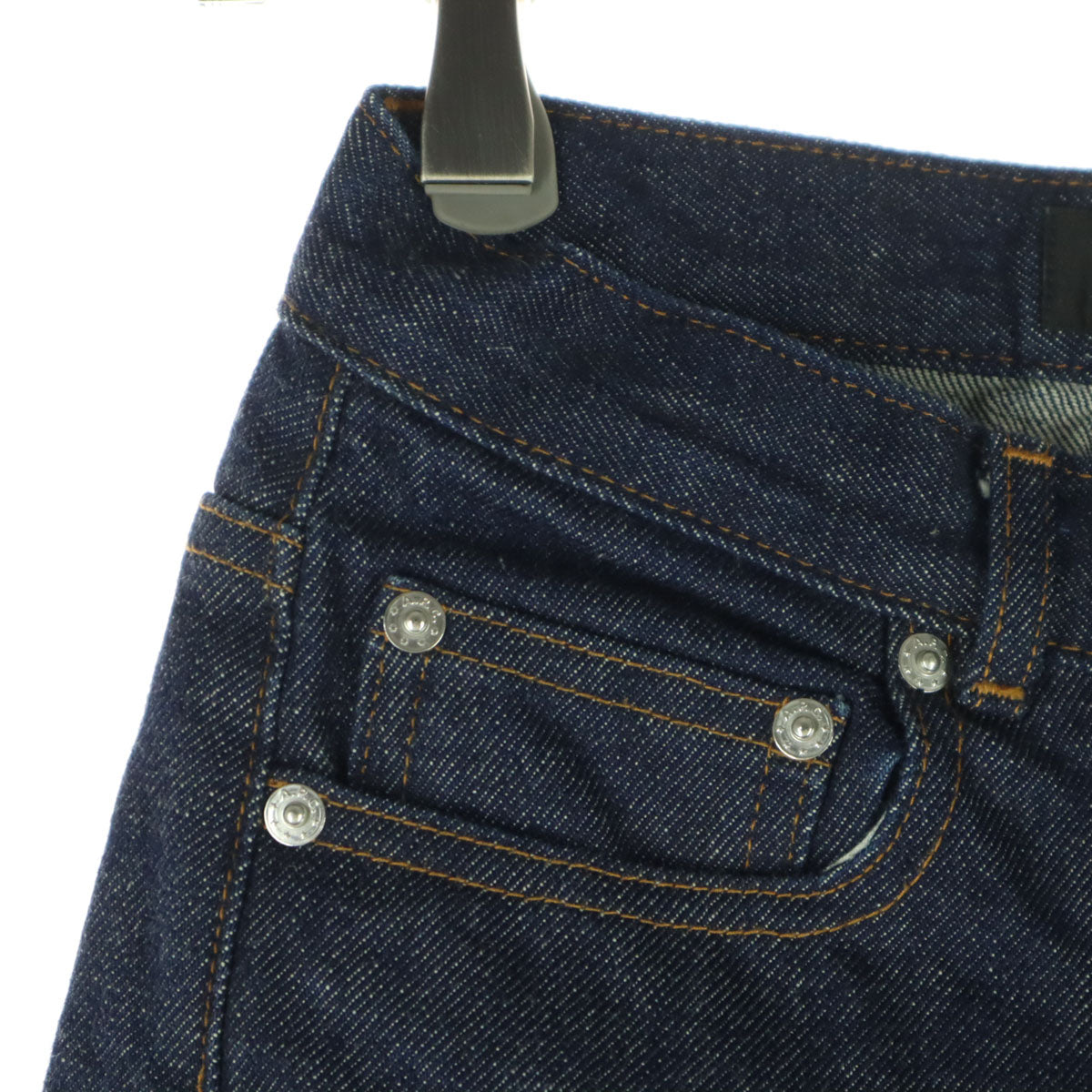 美品 apc jean standard アーペーセージーンスタンダード ストレートデニムパンツ 25 インディゴ系 レディース