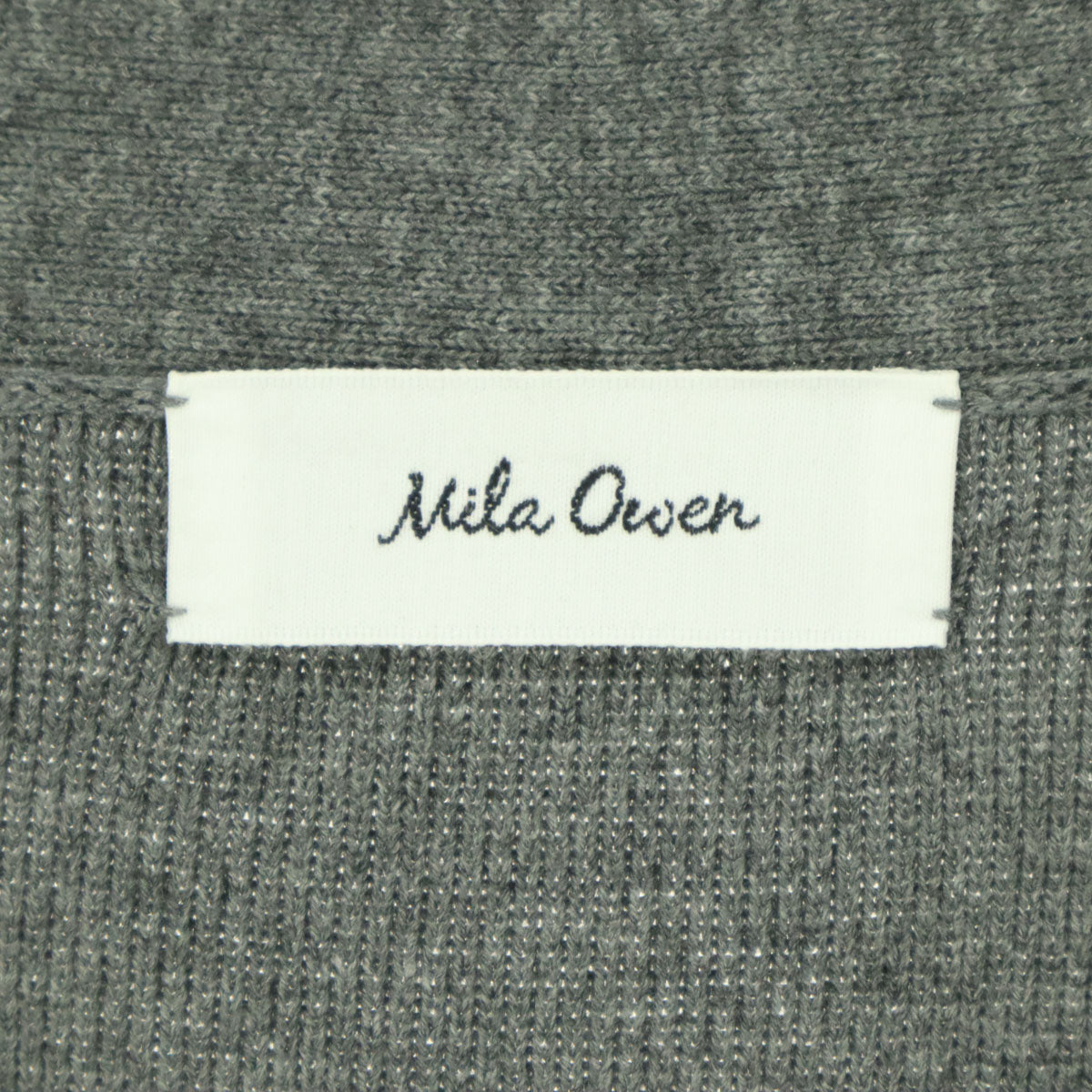 Mila Owen ミラオーウェン 長袖 ニットカーディガン F グレー 09WND241059 レディース