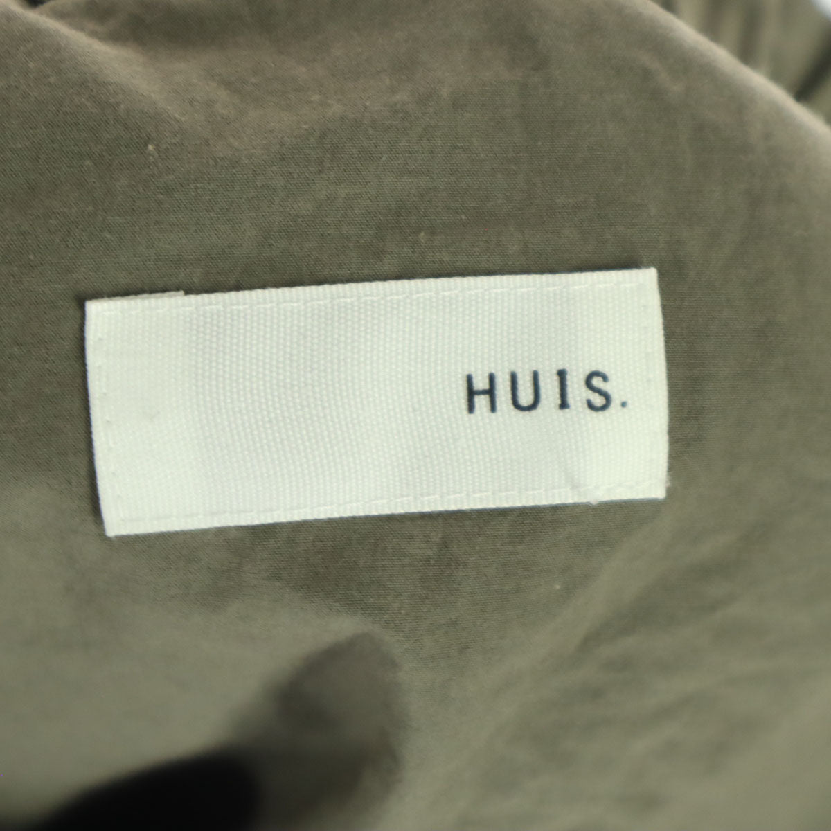 美品 HUIS ハウス 日本製 ワイドパンツ F ベージュ系 レディース