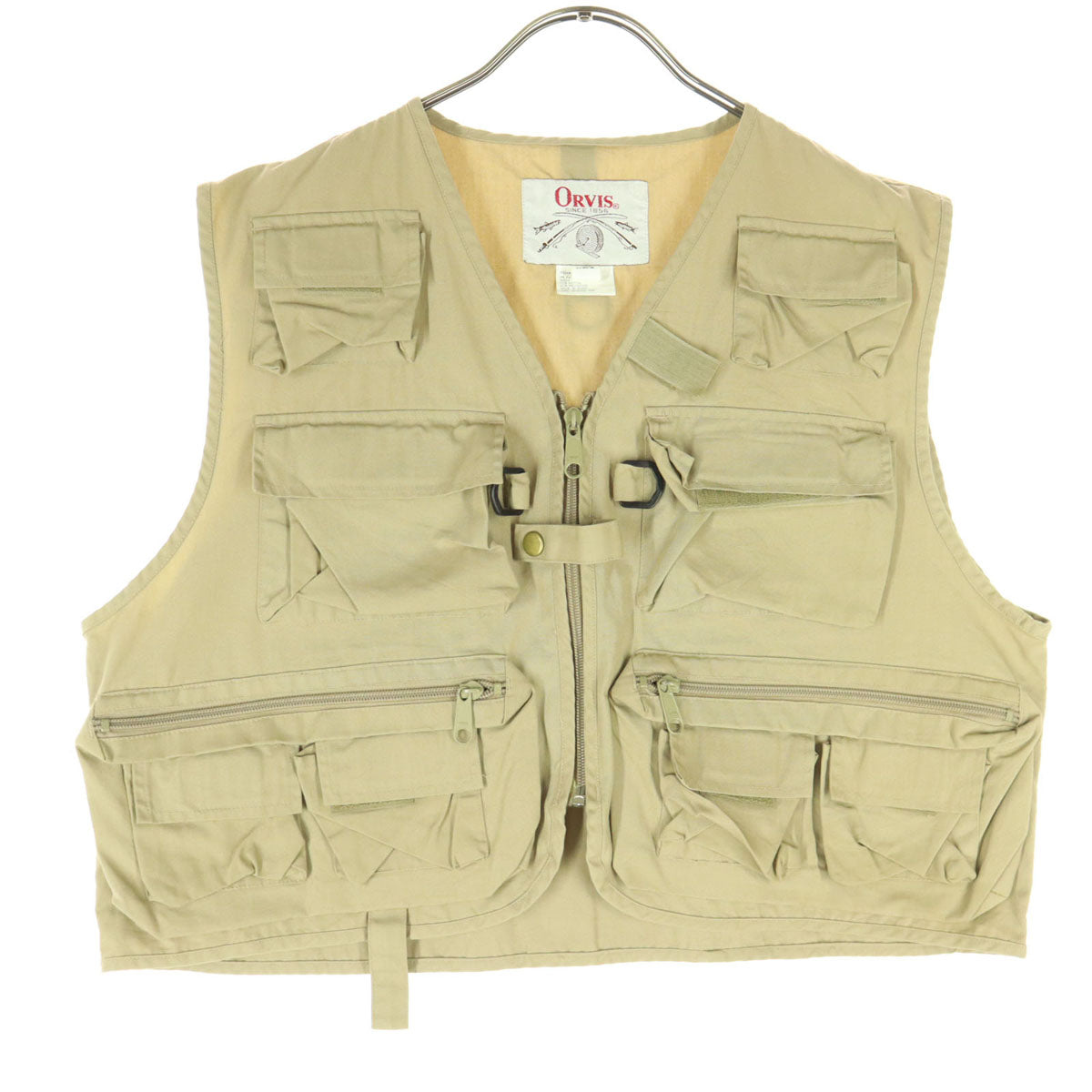 ORVIS オービス フィッシング ベスト XXS ライトブラウン メンズ