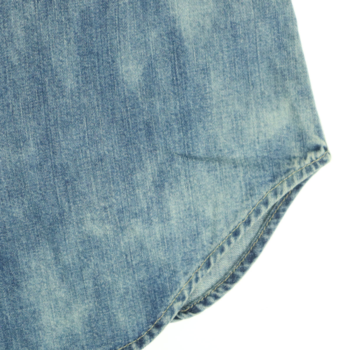 未使用 Levi's リーバイス フレンチスリーブ デニム ベスト XS ブルー レディース