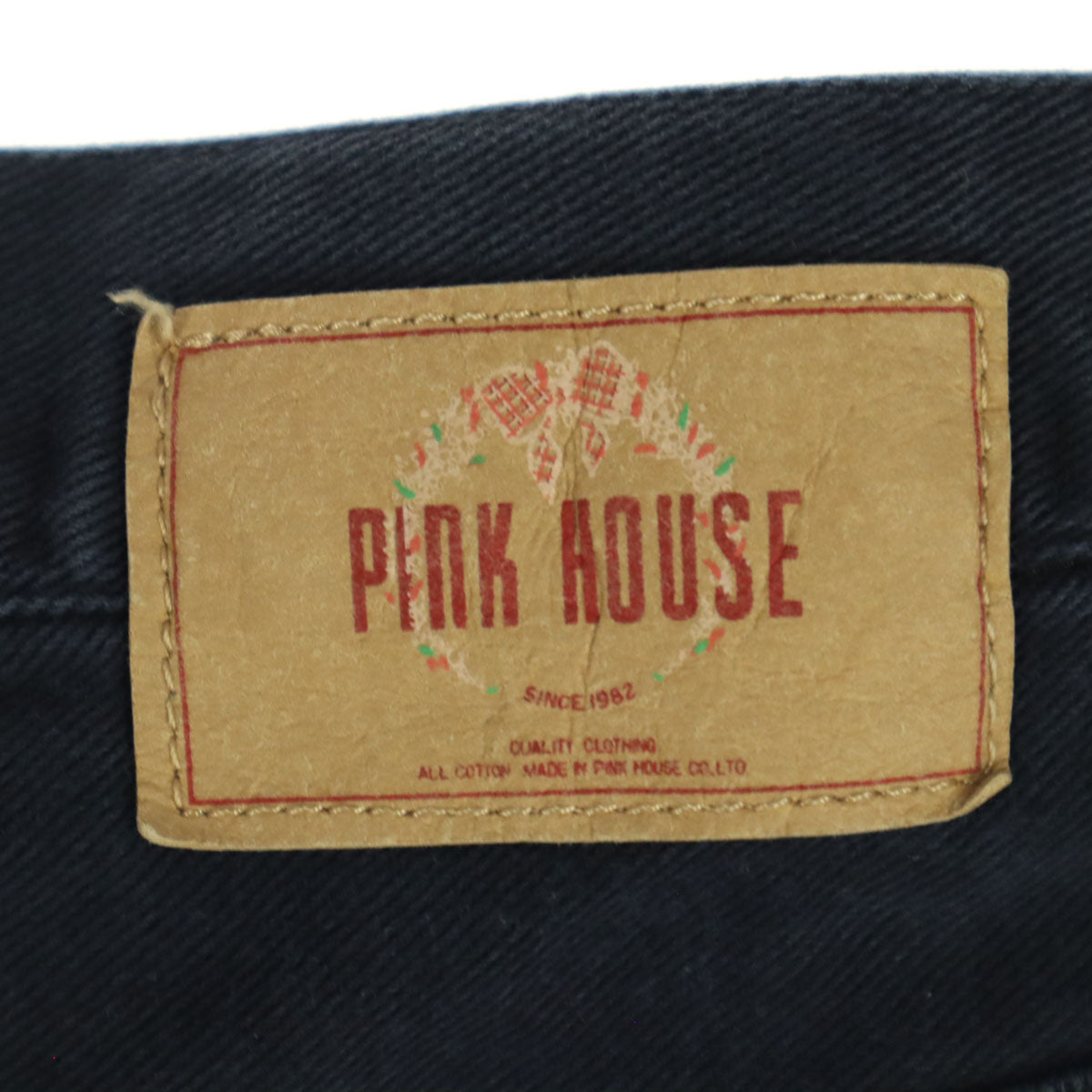 PINK HOUSE ピンクハウス 日本製 ミディスカート ネイビー レディース