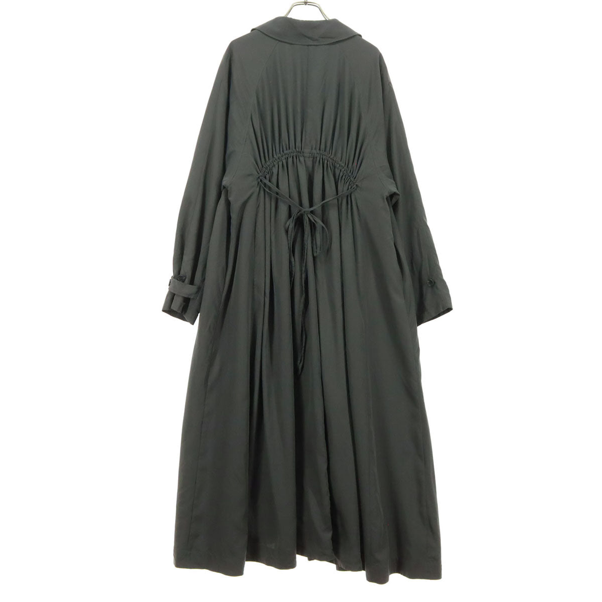 美品 CLANE クラネ 長袖 ロングコート 1 グレー レディース