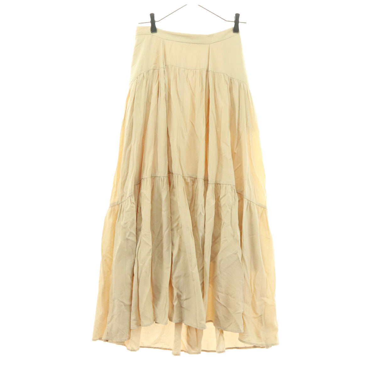 CLANE クラネ ロングスカート 2 ベージュ系 レディース