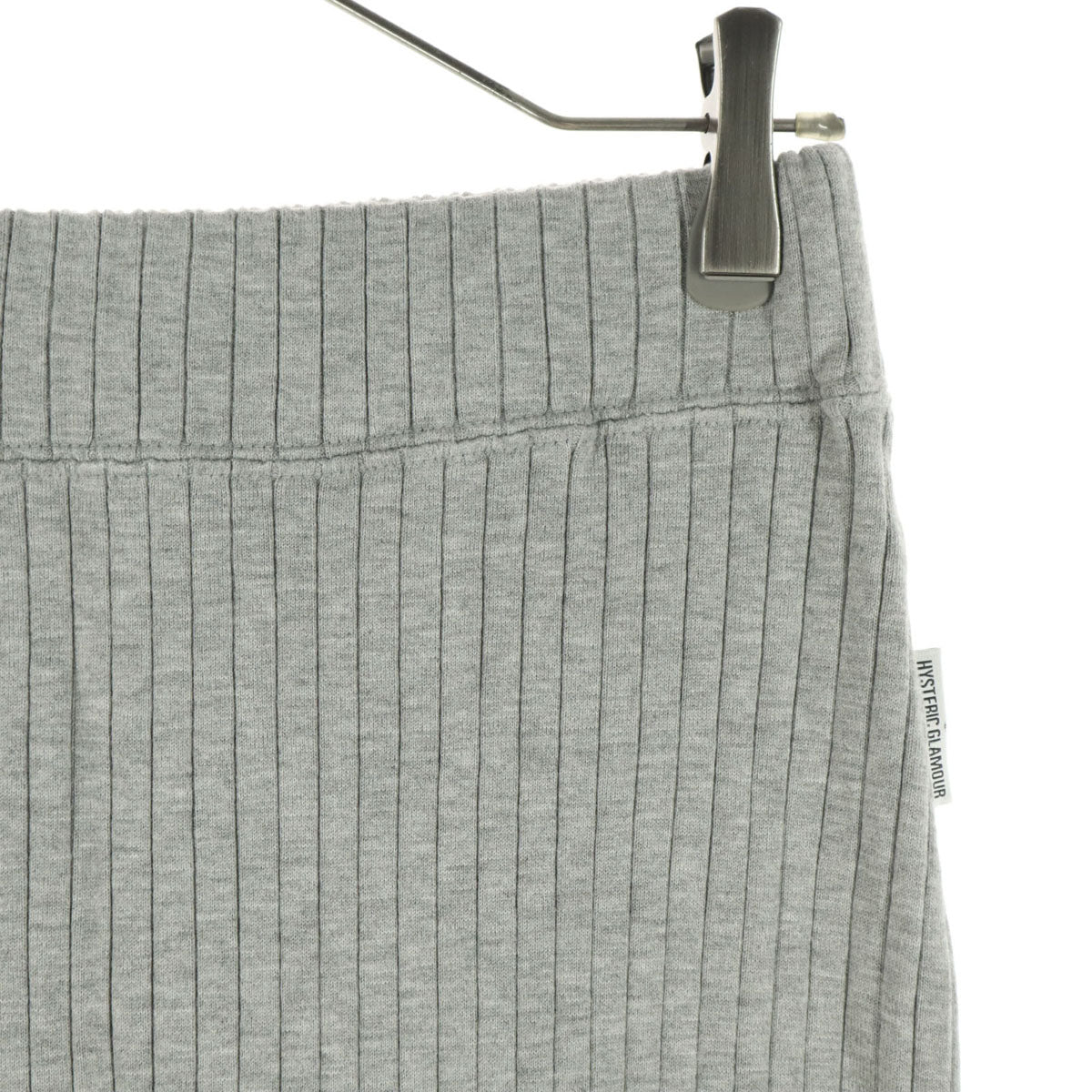 HYSTERIC GLAMOUR ヒステリックグラマー ミモレ丈 タイトスカート F ライトグレー レディース