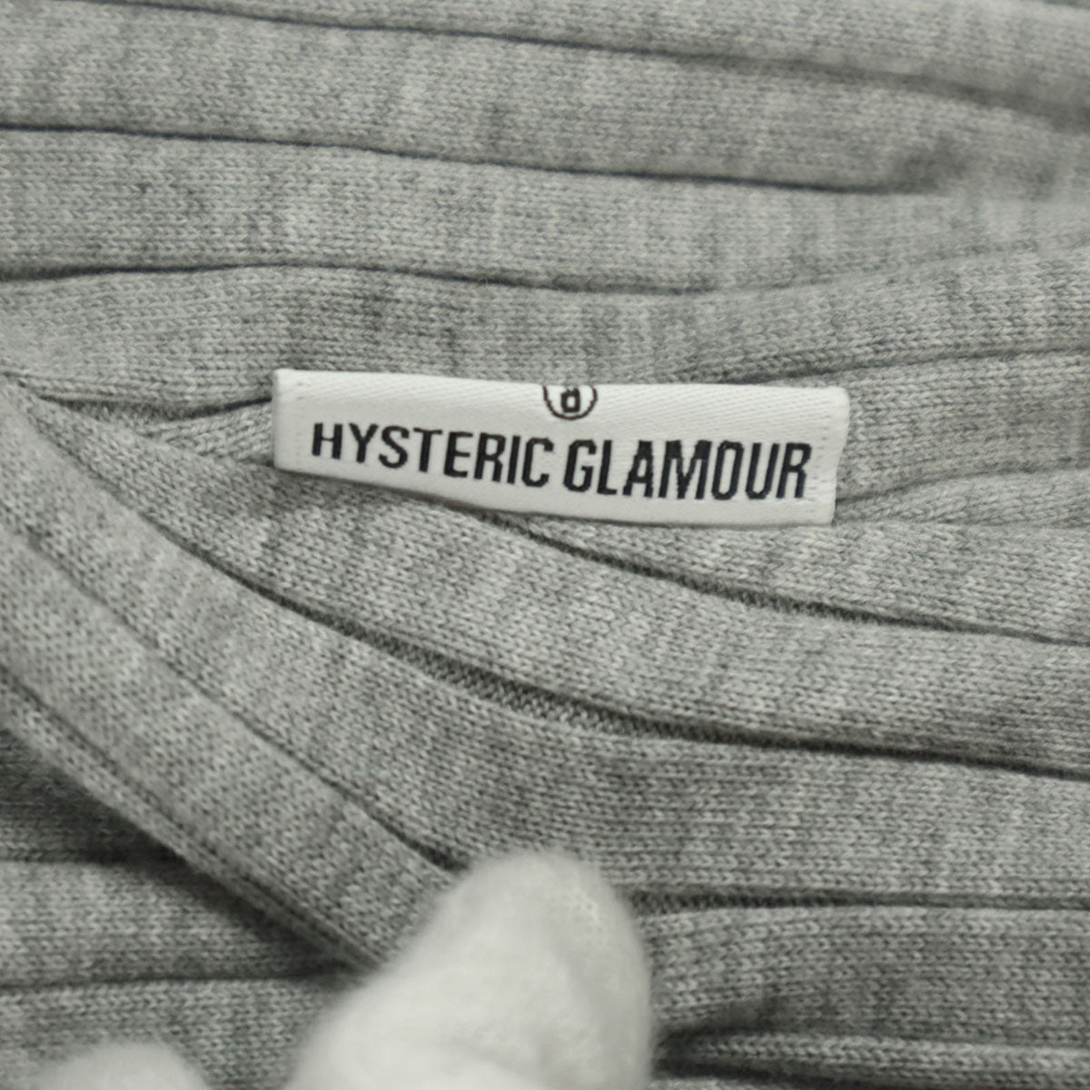 HYSTERIC GLAMOUR ヒステリックグラマー ミモレ丈 タイトスカート F ライトグレー レディース