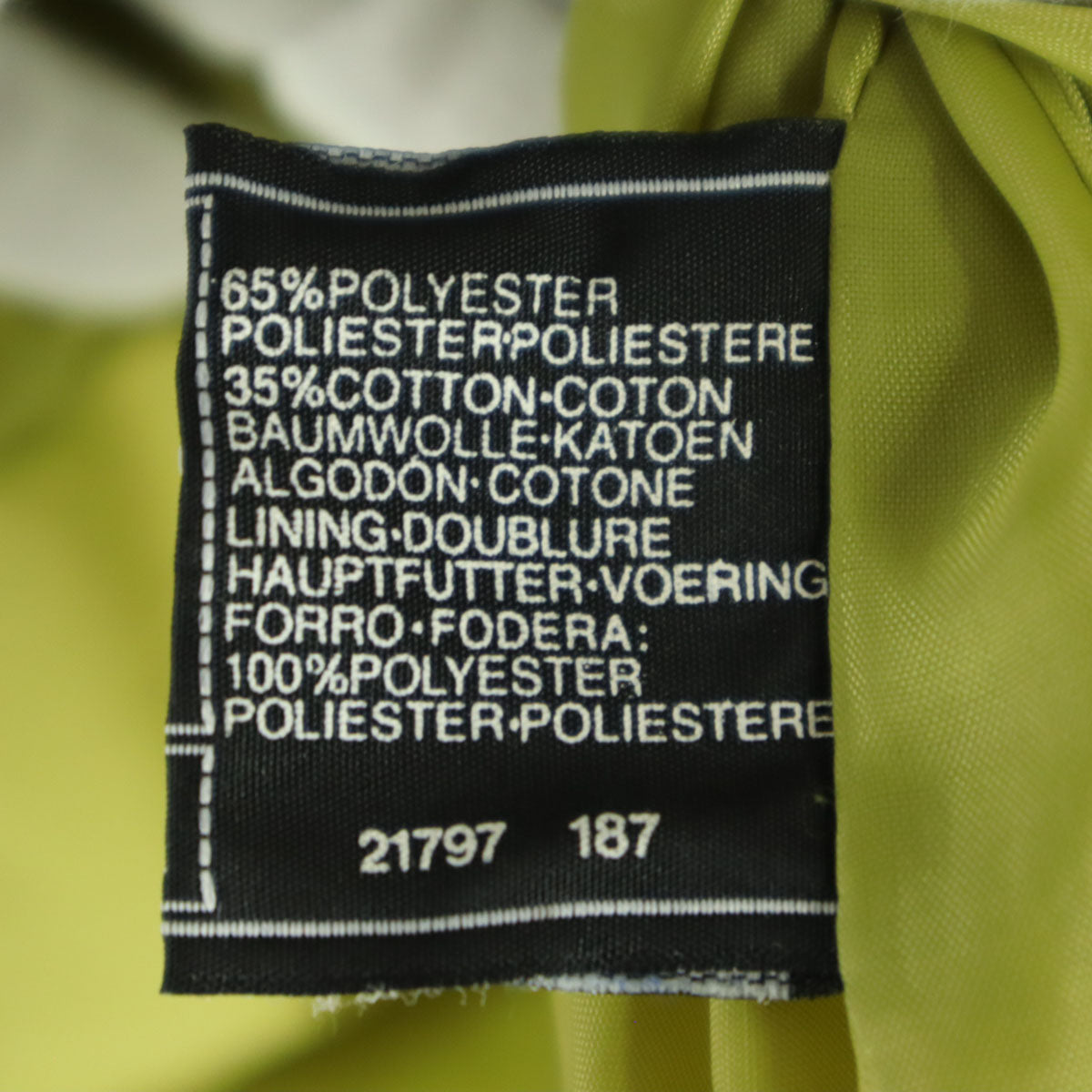 YESSICA 長袖 ロングコート イエロー レディース