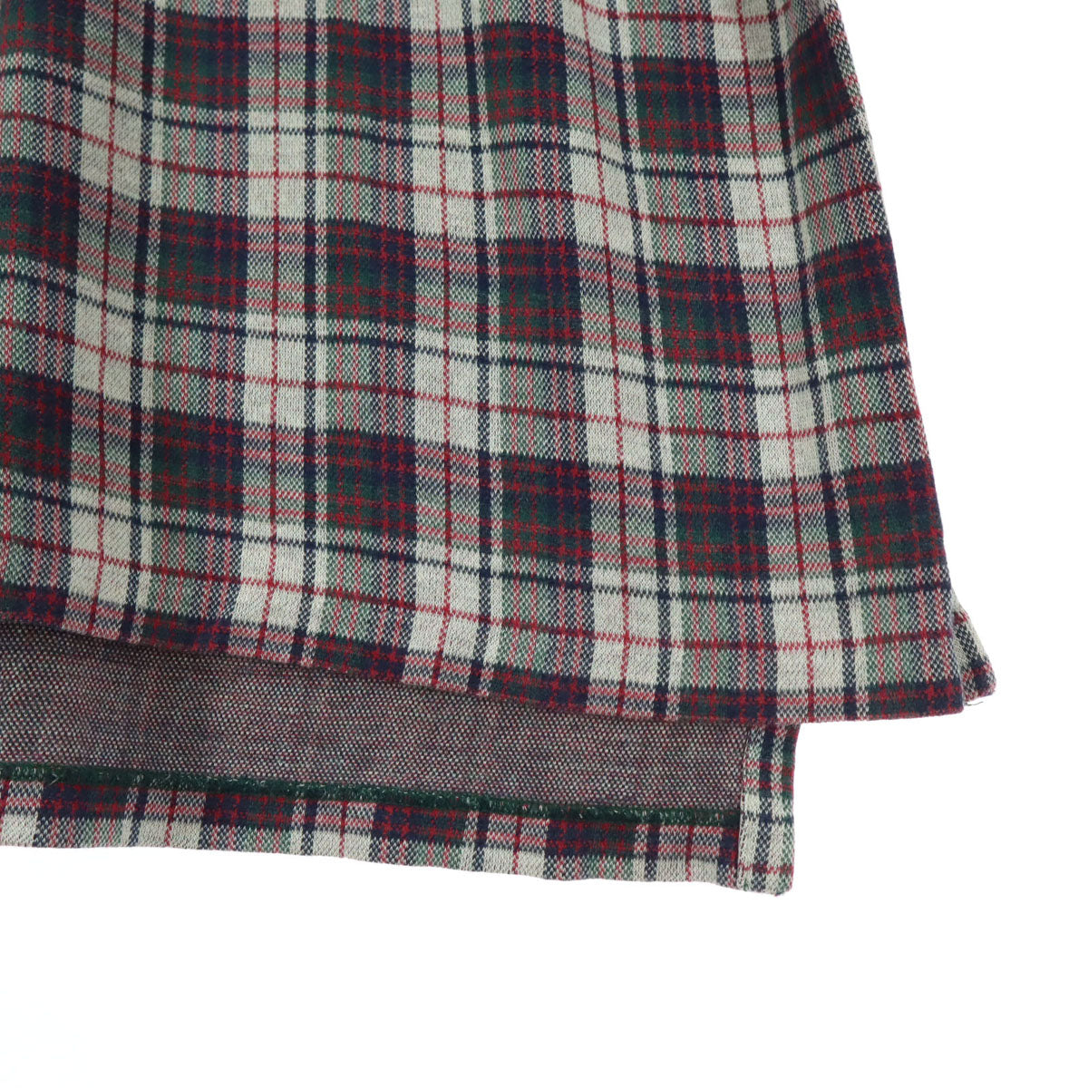 Polo by Ralph Lauren ポロバイラルフローレン チェック柄 ワンポイントロゴ 長袖 ポロシャツ M ベージュ系 メンズ