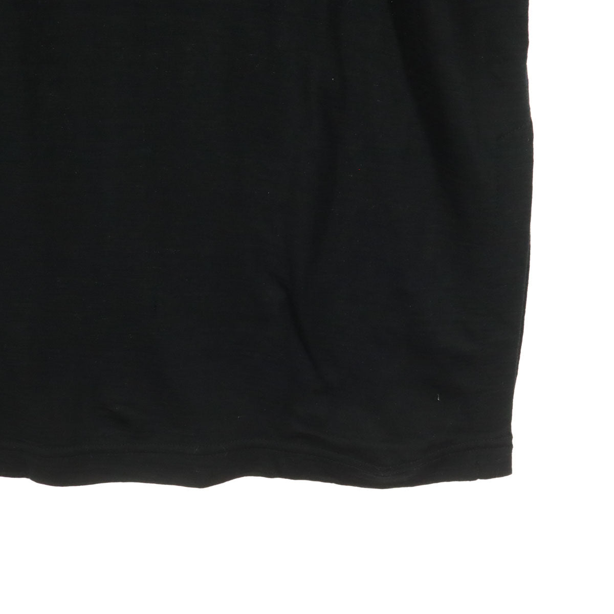 美品 Sarahwear サラウェア 日本製 長袖 タートルネック 膝丈ワンピース ブラック レディース