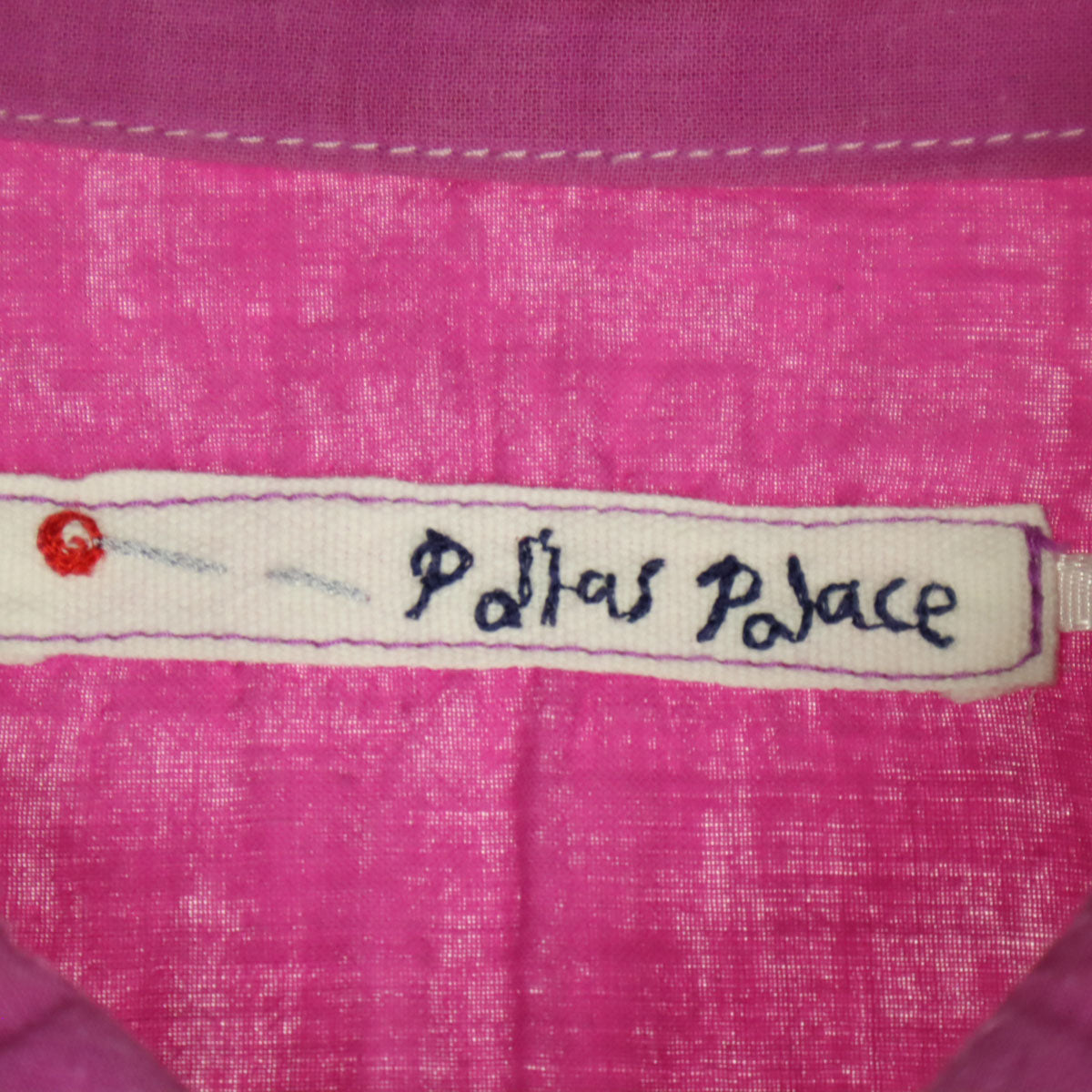 Pal'las Palace パラスパレス 日本製 長袖 ブラウス 2 ピンク コットンシャツ レディース