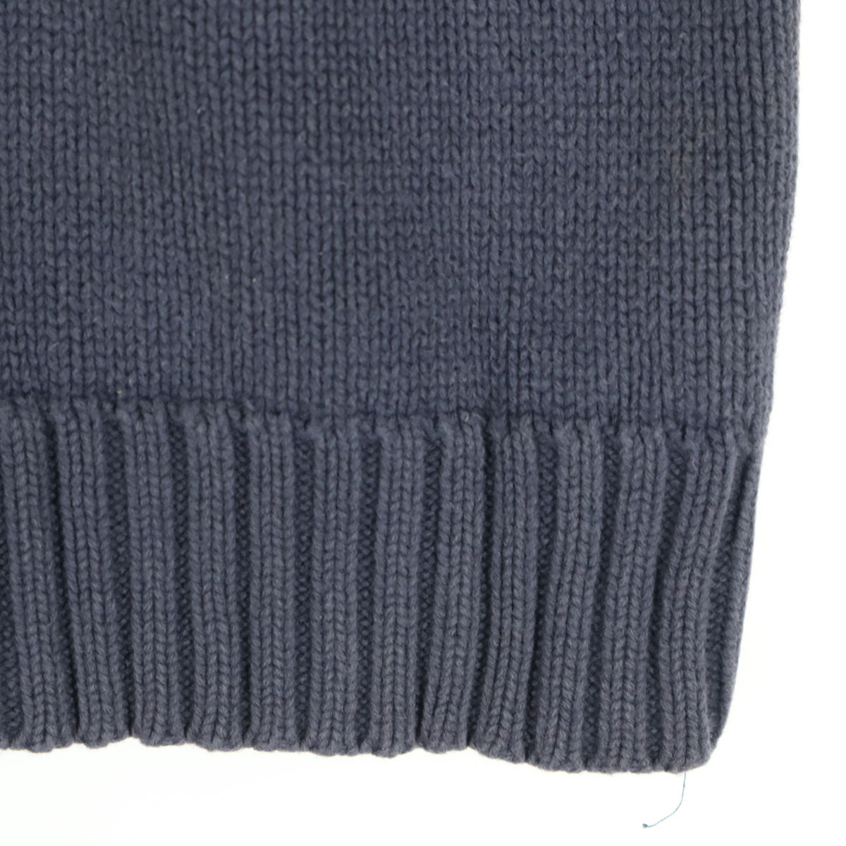 GAP ギャップ 90s オールド ノースリーブ Vネック コットン ニットベスト S グレー メンズ