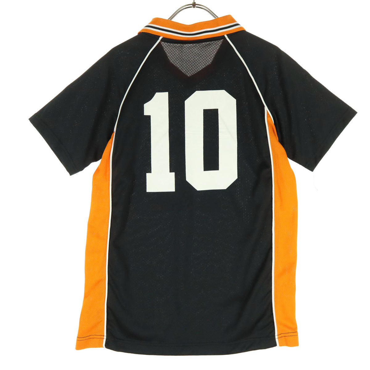 ハイキュー 烏野高校 日向翔陽 両面プリント 半袖 ユニフォーム Tシャツ M ブラック メンズ