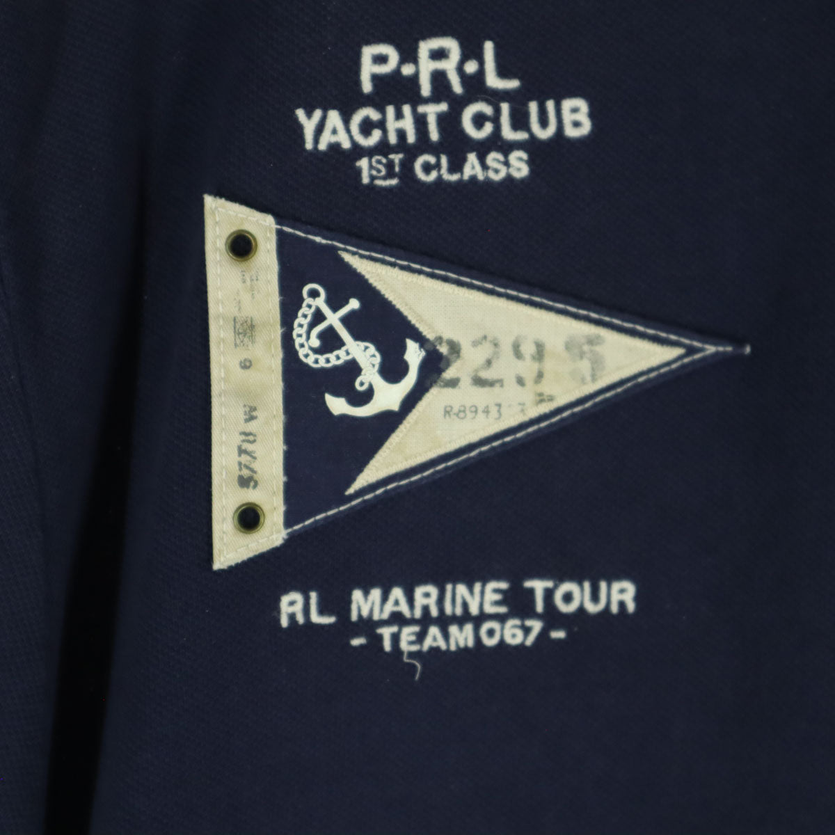 POLO RALPH LAUREN ポロラルフローレン ワンポイントロゴ 半袖 ポロシャツ XXL ネイビー メンズ