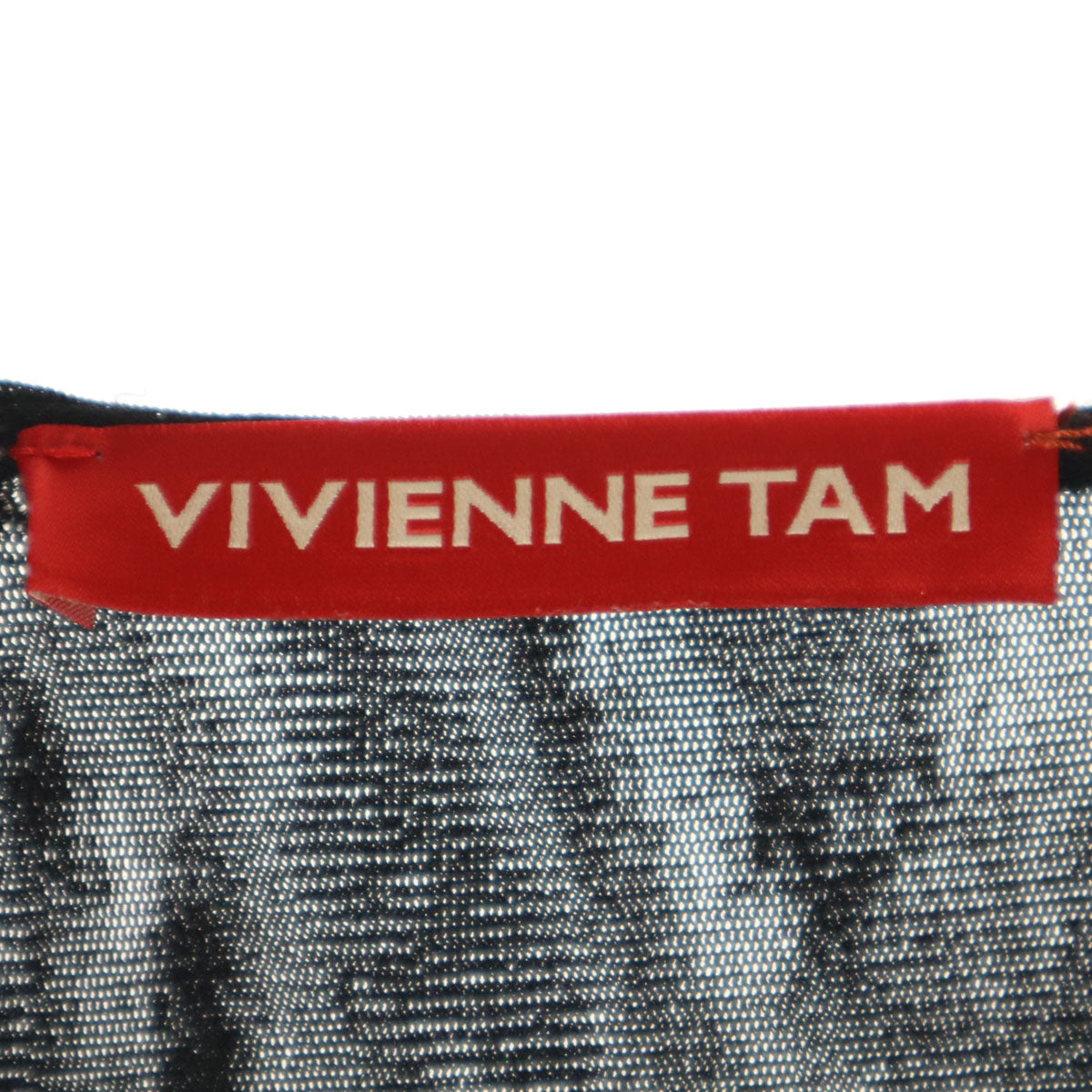 美品 VIVIENNE TAM ヴィヴィアンタム 龍柄 長袖 ナイロンジャケット 40 ブラック レディース