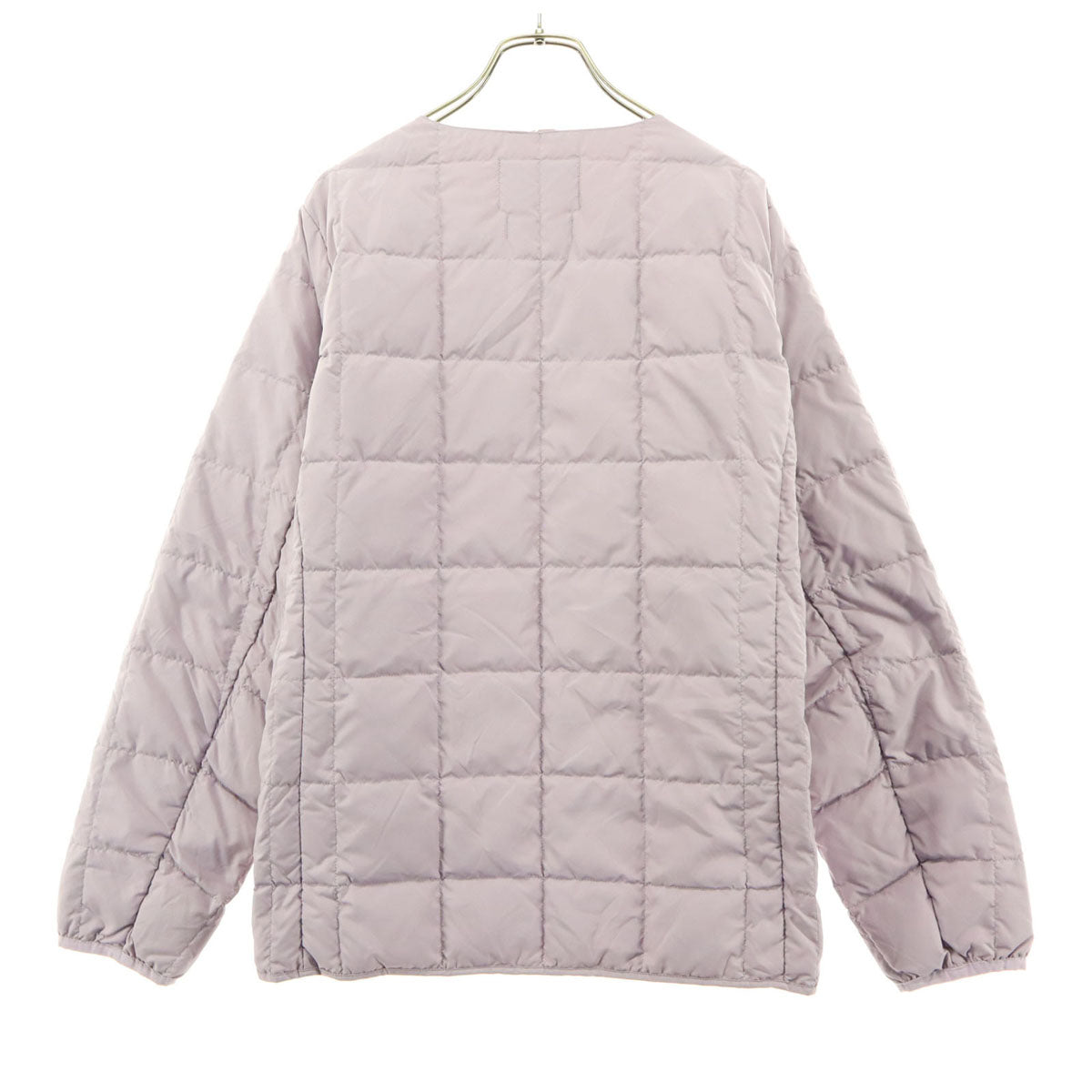 美品 Leilian レリアン TAION LIMONTA コラボ 長袖 ノーカラー ライトダウンジャケット 13 ピンク タイオン レディース
