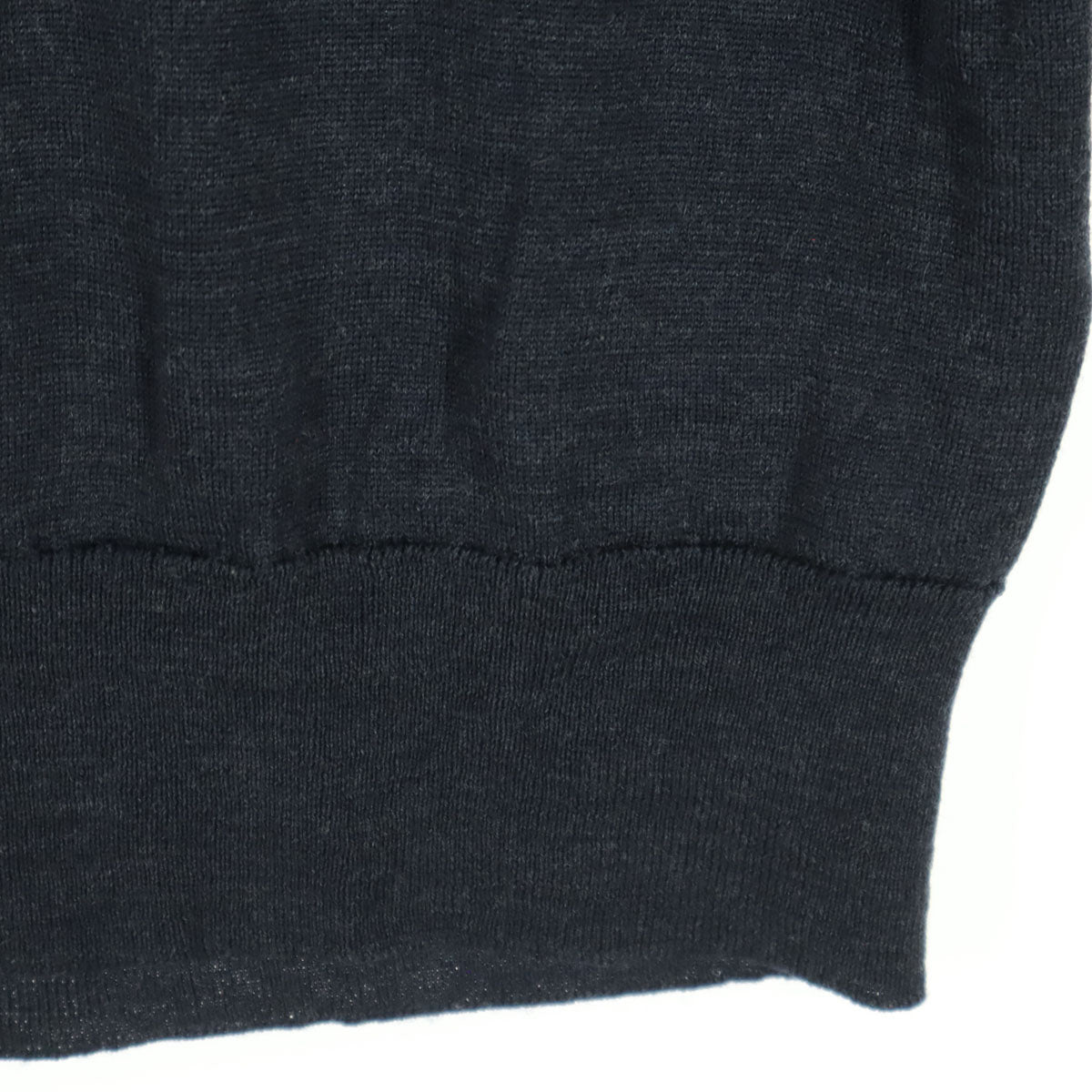 JOHN SMEDLEY ジョンスメドレー イギリス製 長袖 タートルネック セーター M ブラック系 メンズ