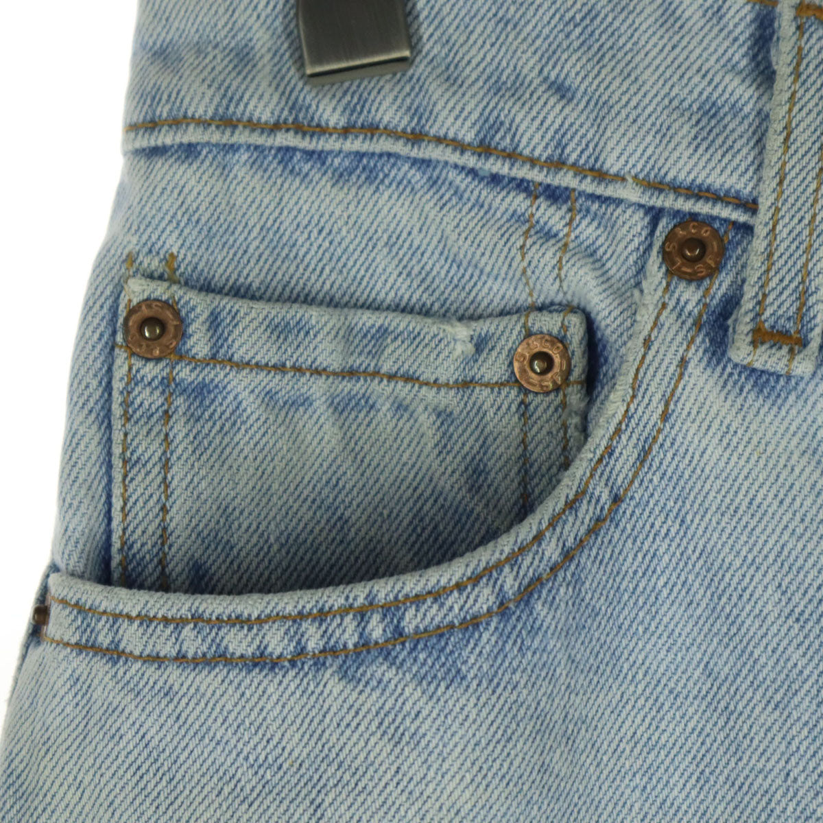Levi's リーバイス 90s 550 オールド USA製 ボタン裏523 デニムパンツ W30 ライトブルー メンズ