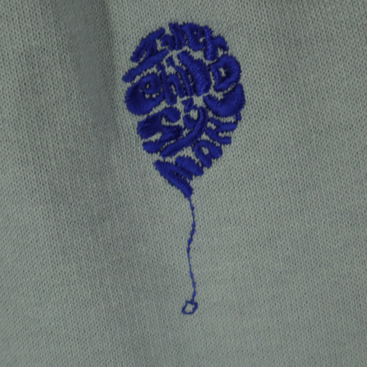 美品 SYUMAN. シュウマン 刺繍 スウェットパンツ 2 グレー メンズ