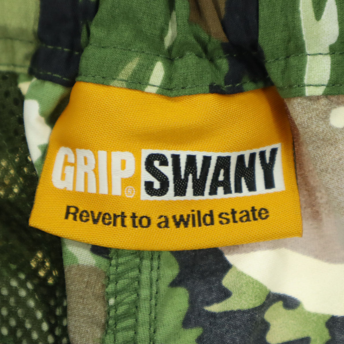 未使用 GRIP SWANY グリップスワニー 迷彩柄 ショートパンツ M グリーン メンズ