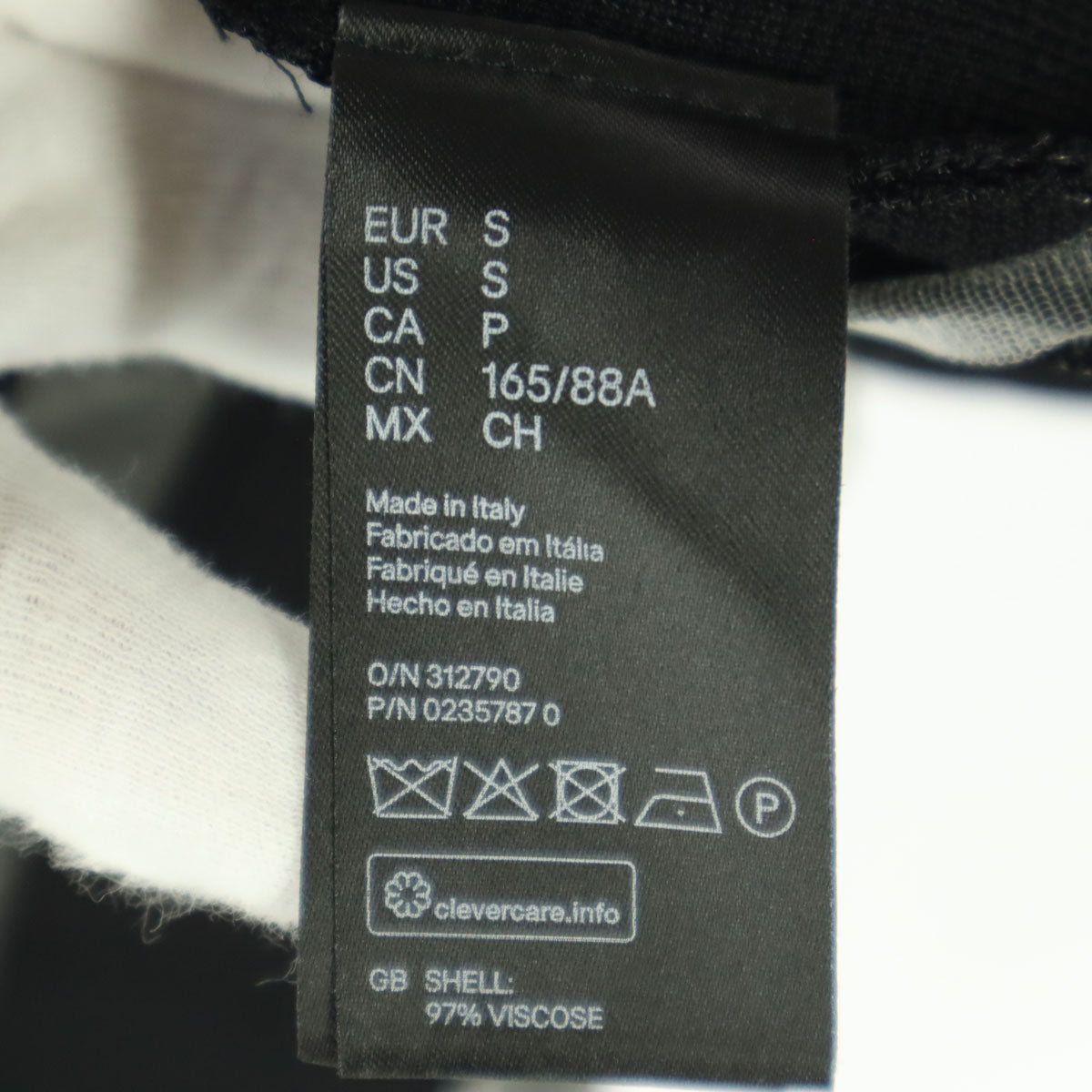 Alexander Wang アレキサンダーワン エイチアンドエム H&M コラボ 半袖 シースルー ニット クルーネック 膝丈ワンピース S ブラック レディース