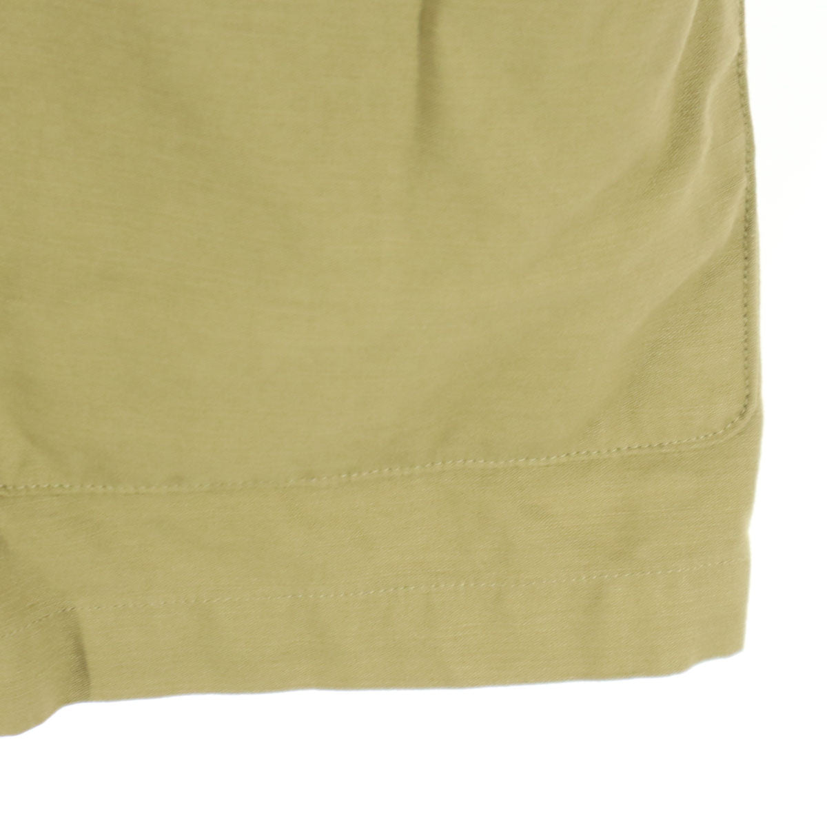 Camoshita UNITED ARROWS カモシタユナイテッドアローズ 日本製 長袖 ボタンレス ショップコート 48 ベージュ系 ベルト付属 メンズ