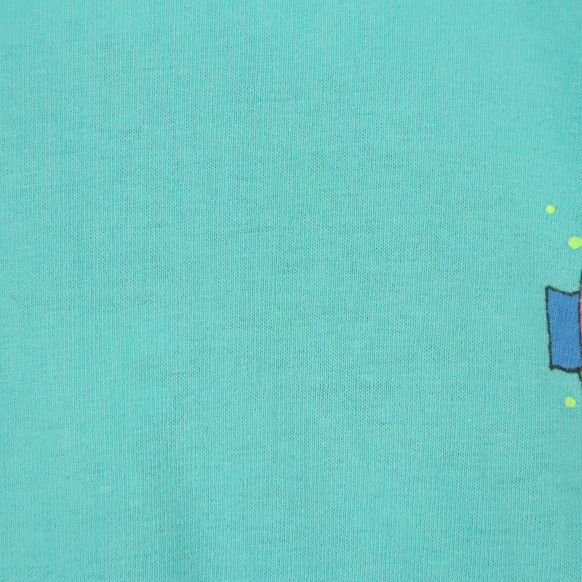 VUARNET FRANCE ヴァルネ フランス 80s 90s オールド USA製 バックプリント 半袖 Tシャツ XL ブルー系 メンズ