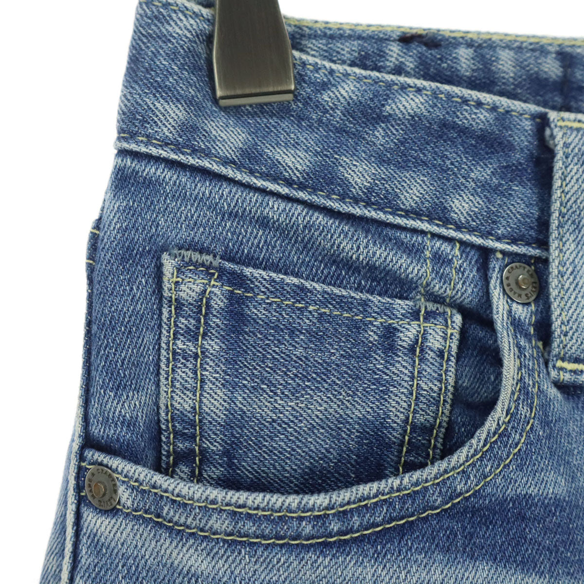 LEVI'S MADE & CRAFTED リーバイス メイドアンドクラフテッド 721 日本製 ハイライズ スキニーデニムパンツ w26 ブルー系 レディース
