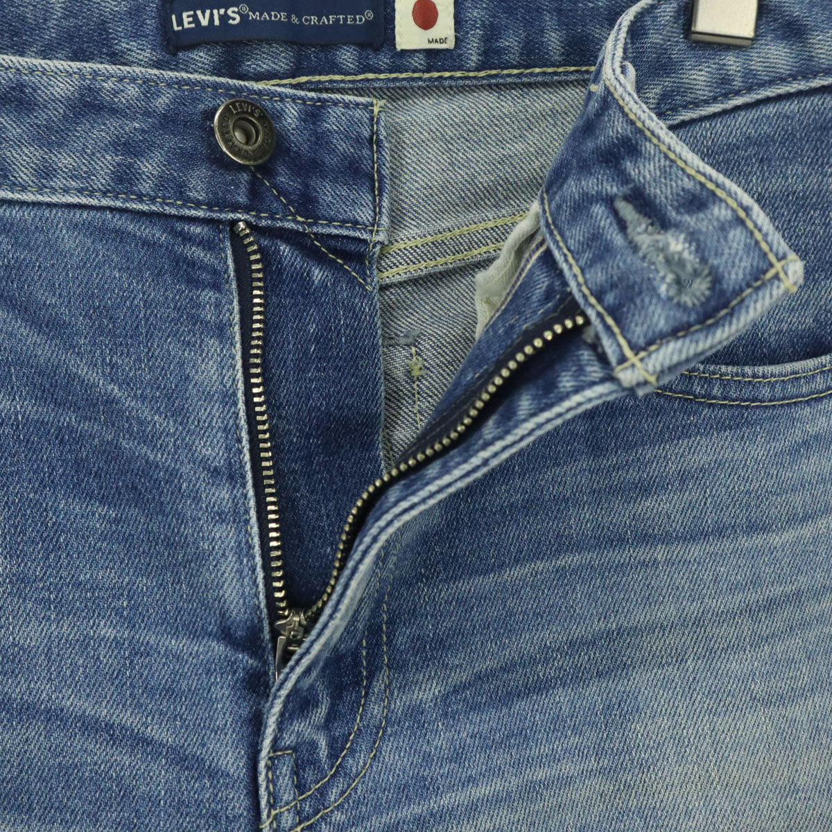 LEVI'S MADE & CRAFTED リーバイス メイドアンドクラフテッド 721 日本製 ハイライズ スキニーデニムパンツ w26 ブルー系 レディース