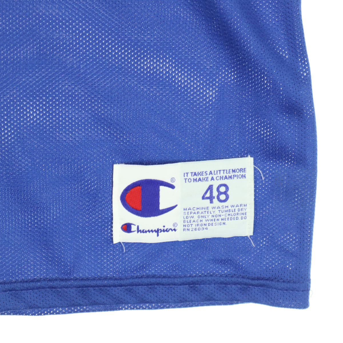 美品 Champion チャンピオン 90s 00s オールド フィラデルフィア・セブンティシクサーズ アレンアイバーソン バスケットボール ノースリーブ ユニフォーム XL ブルー メンズ