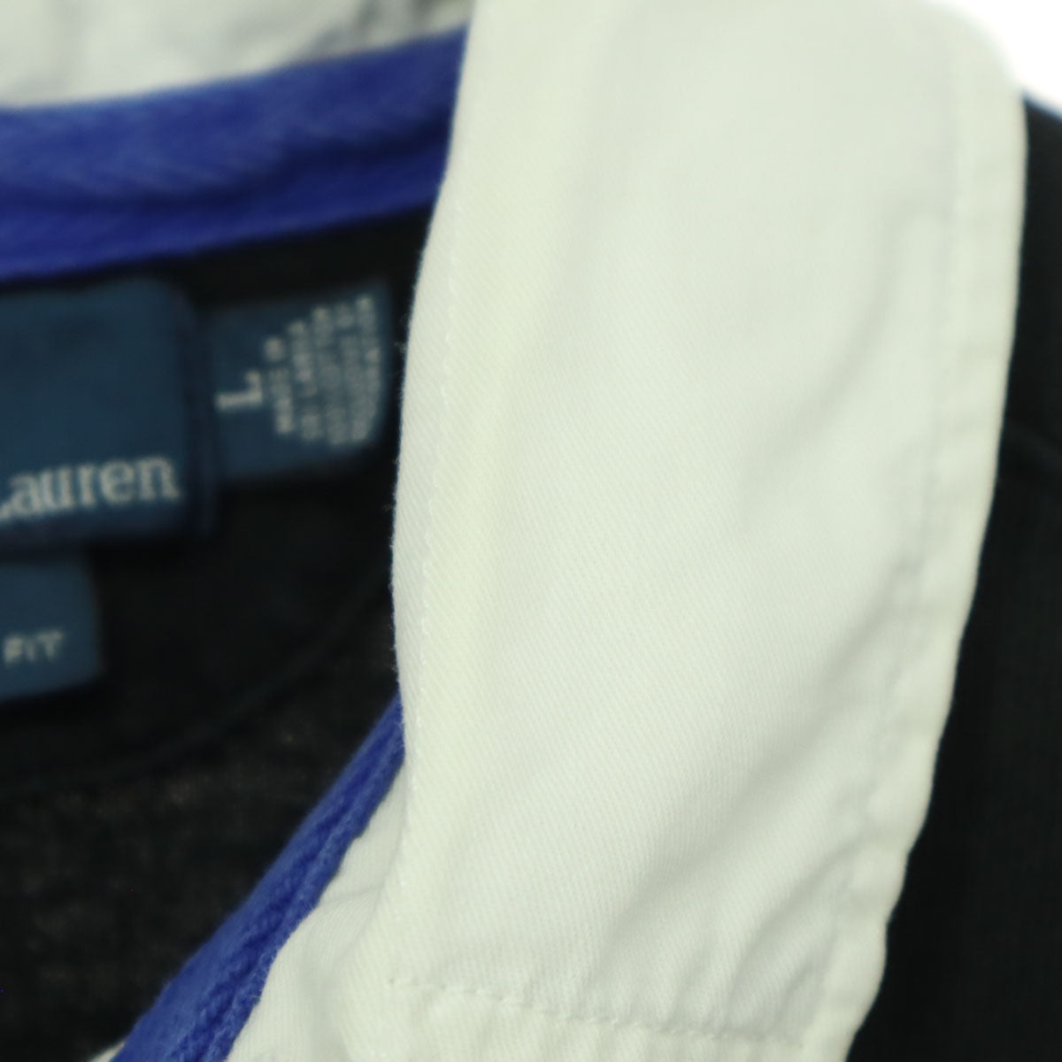 Polo by Ralph Lauren ポロバイラルフローレン ワンポイントロゴ 半袖 ポロシャツ L ブラック メンズ