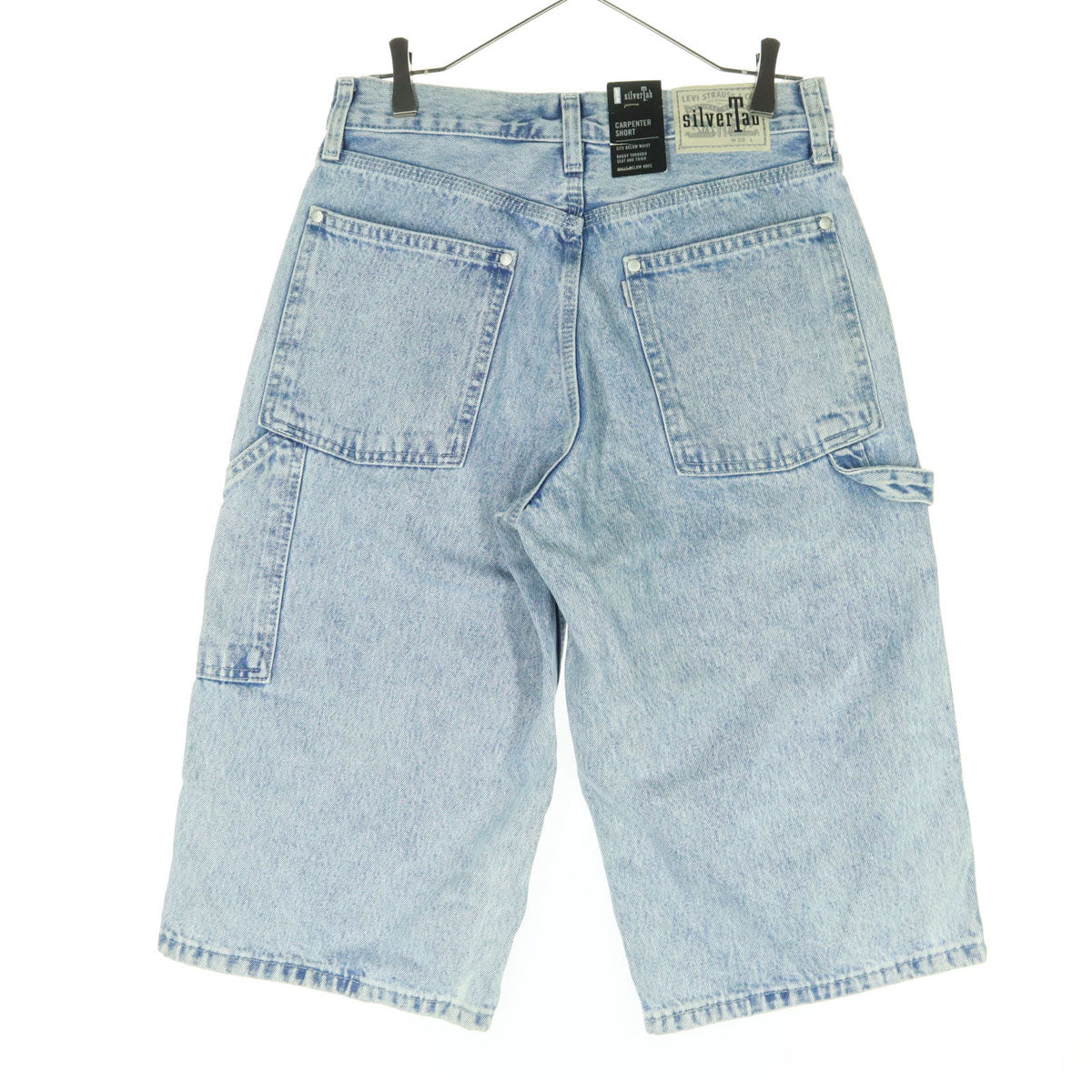 Levi's リーバイス シルバータブ バギーショーツ ハーフパンツ S ブルー系 カーペンターショーツ メンズ