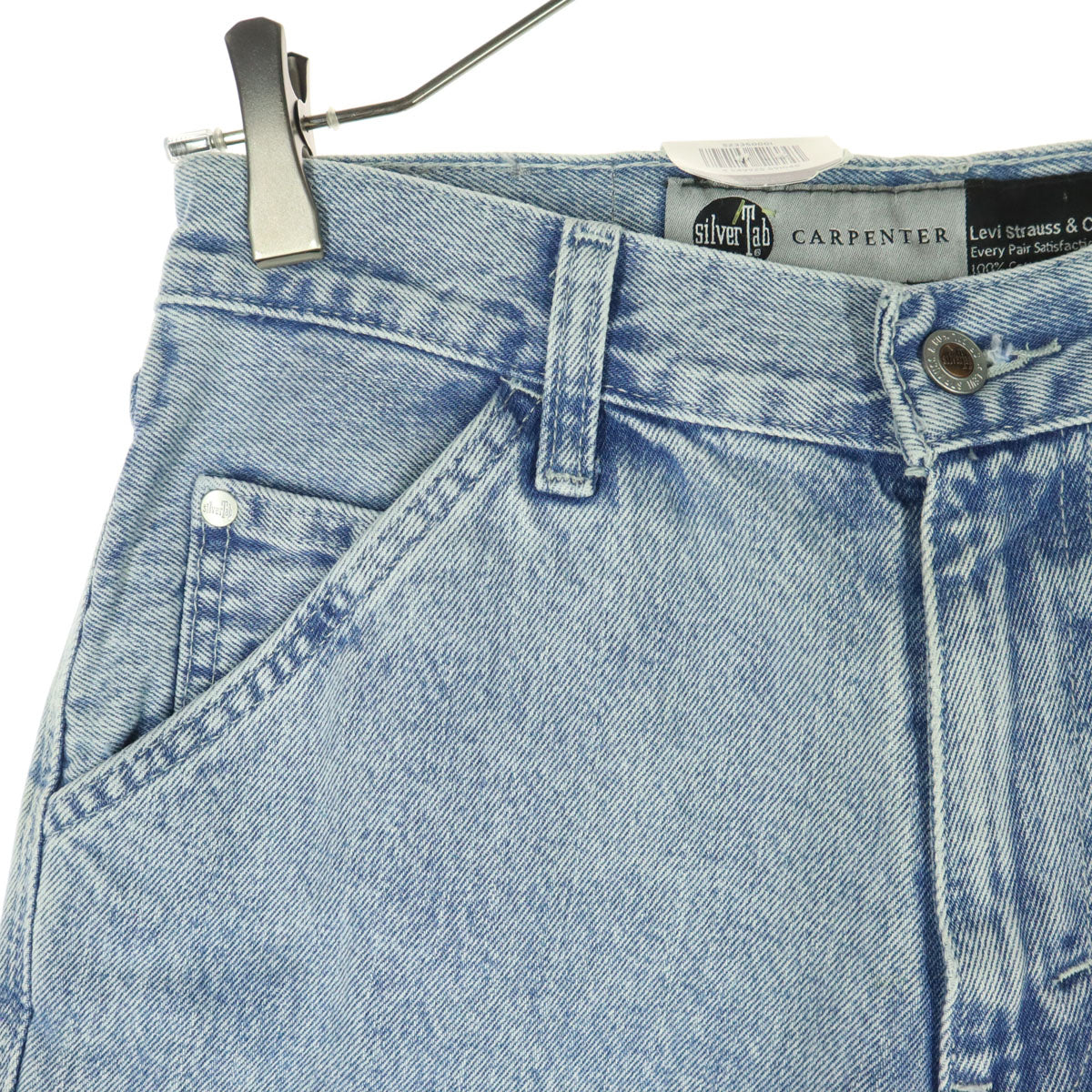 Levi's リーバイス シルバータブ バギーショーツ ハーフパンツ S ブルー系 カーペンターショーツ メンズ