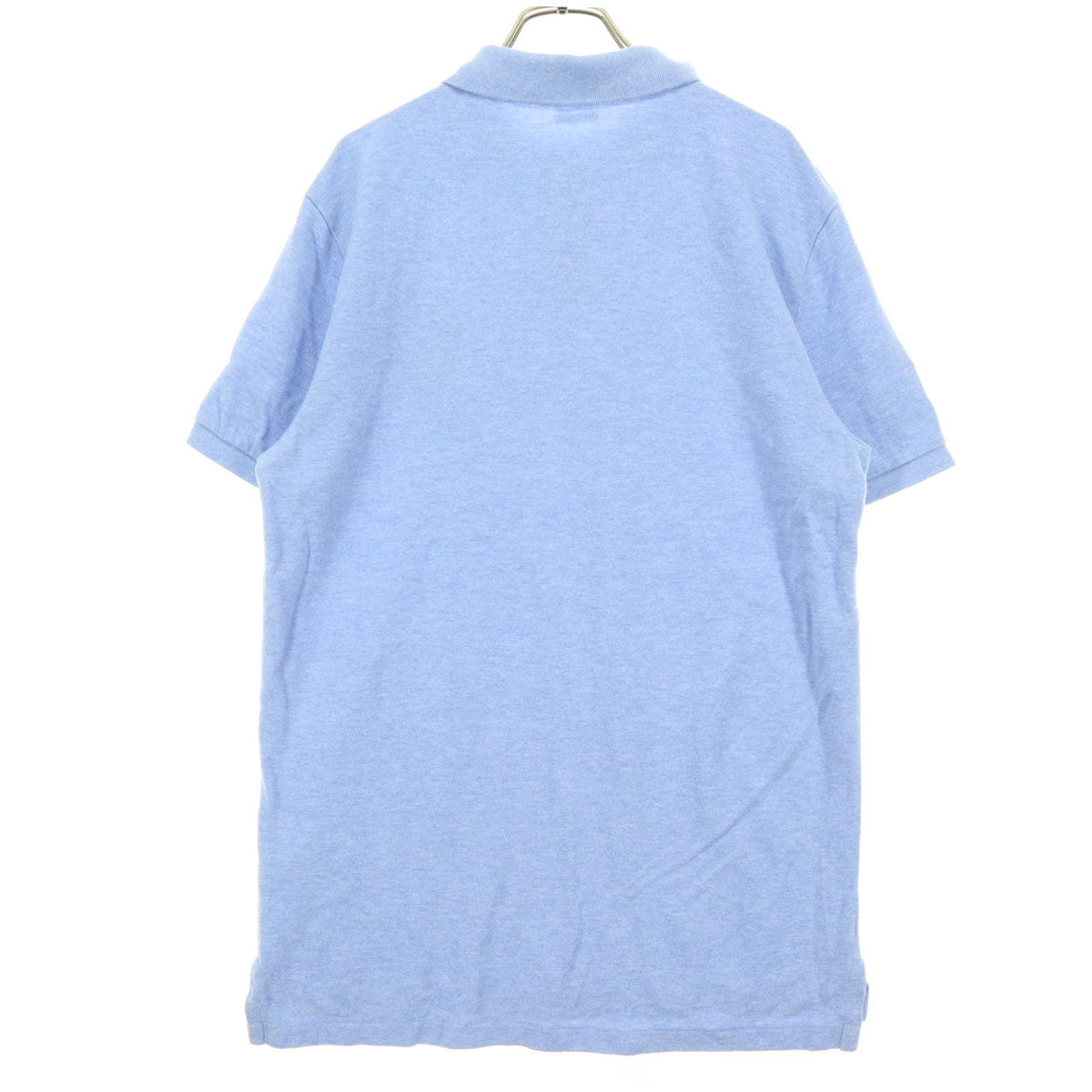 美品 POLO RALPH LAUREN ポロラルフローレン 半袖 ポロシャツ M ブルー メンズ