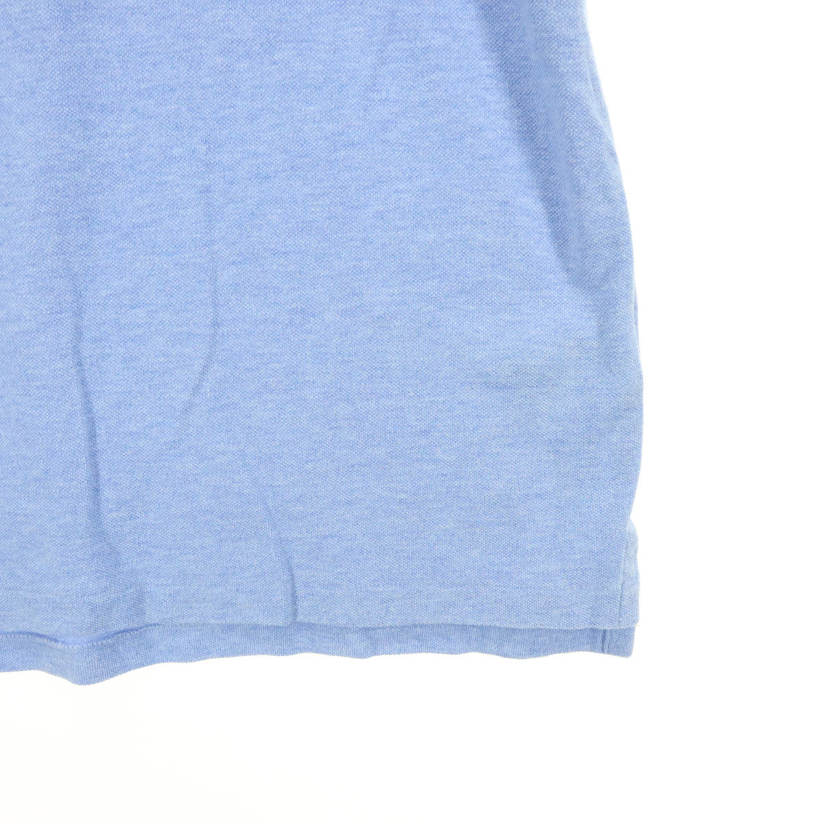 美品 POLO RALPH LAUREN ポロラルフローレン 半袖 ポロシャツ M ブルー メンズ