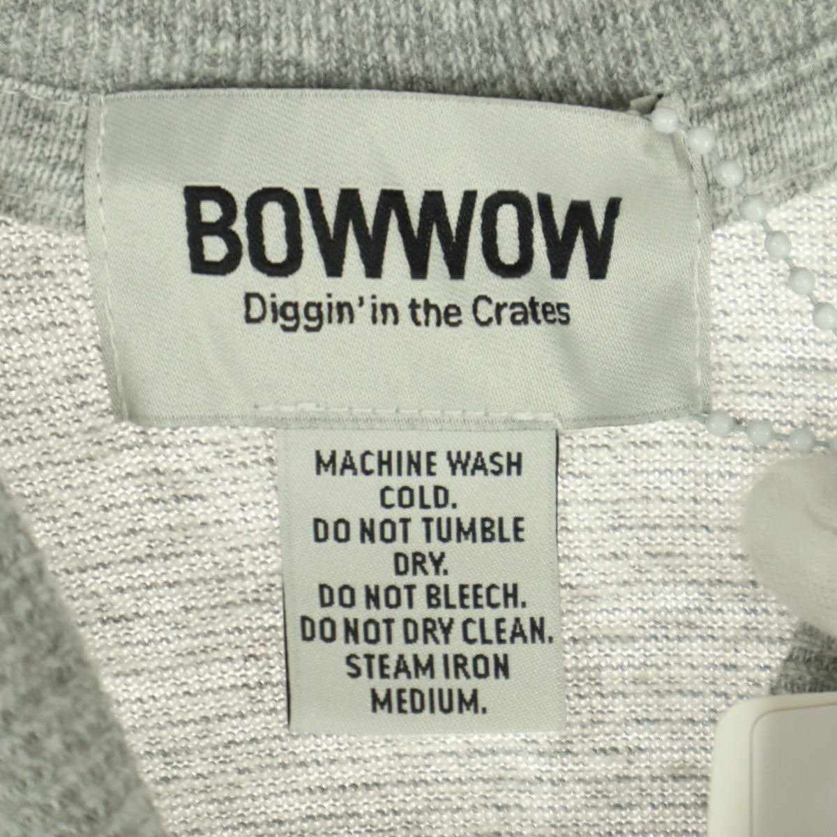 未使用 BOWWOW バウワウ 半袖 Tシャツ L グレー メンズ