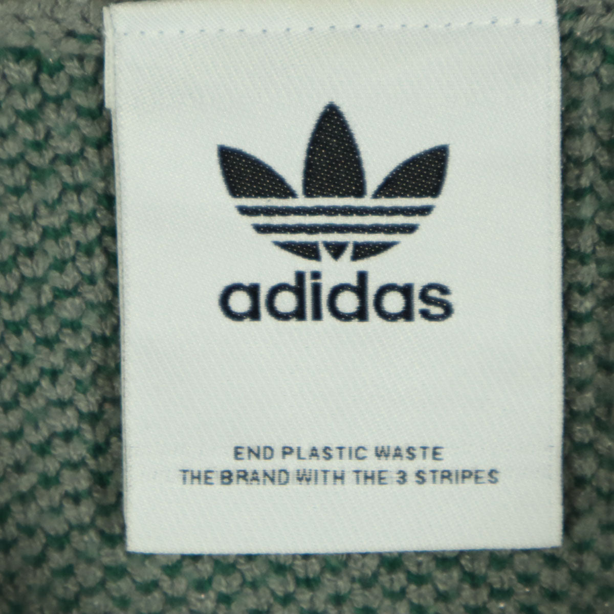 adidas アディダス トレフォイルロゴ 星柄 長袖 セーター S グレー メンズ