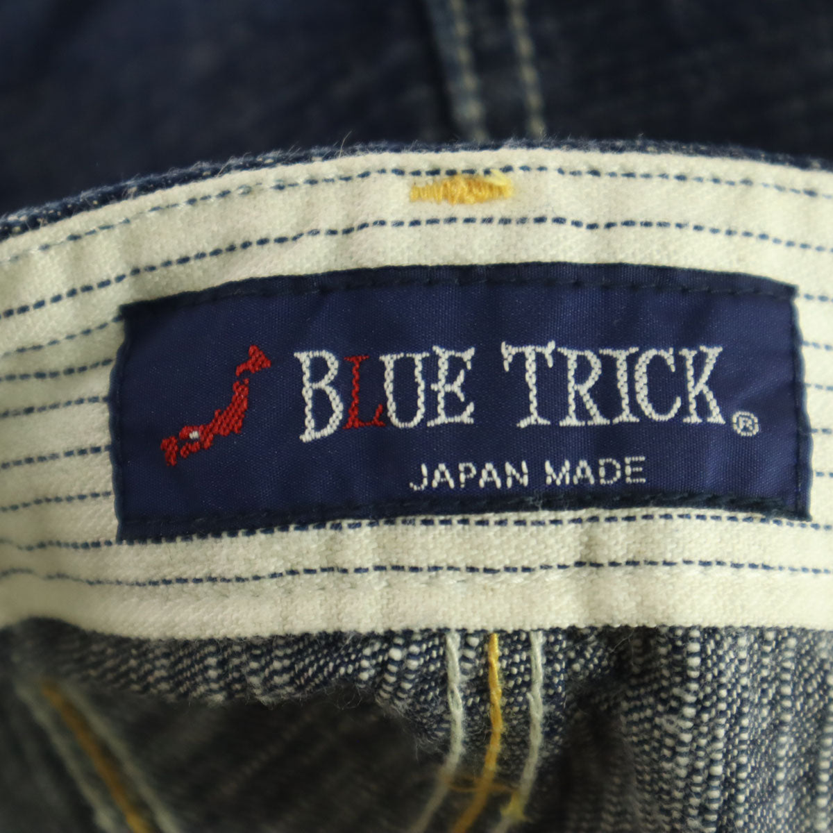 BlueTrick ブルートリック コットン 日本製 ストレートデニムパンツ w34 ブルー系 メンズ