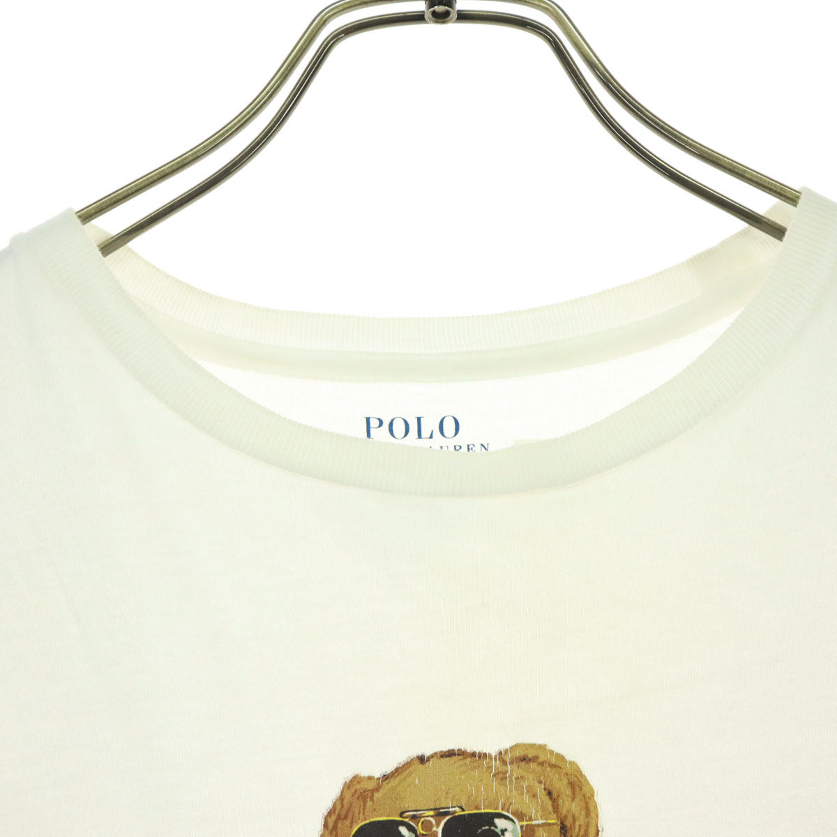 POLO RALPH LAUREN ポロラルフローレン プリント柄 半袖 Tシャツ 150 アイボリー キッズ