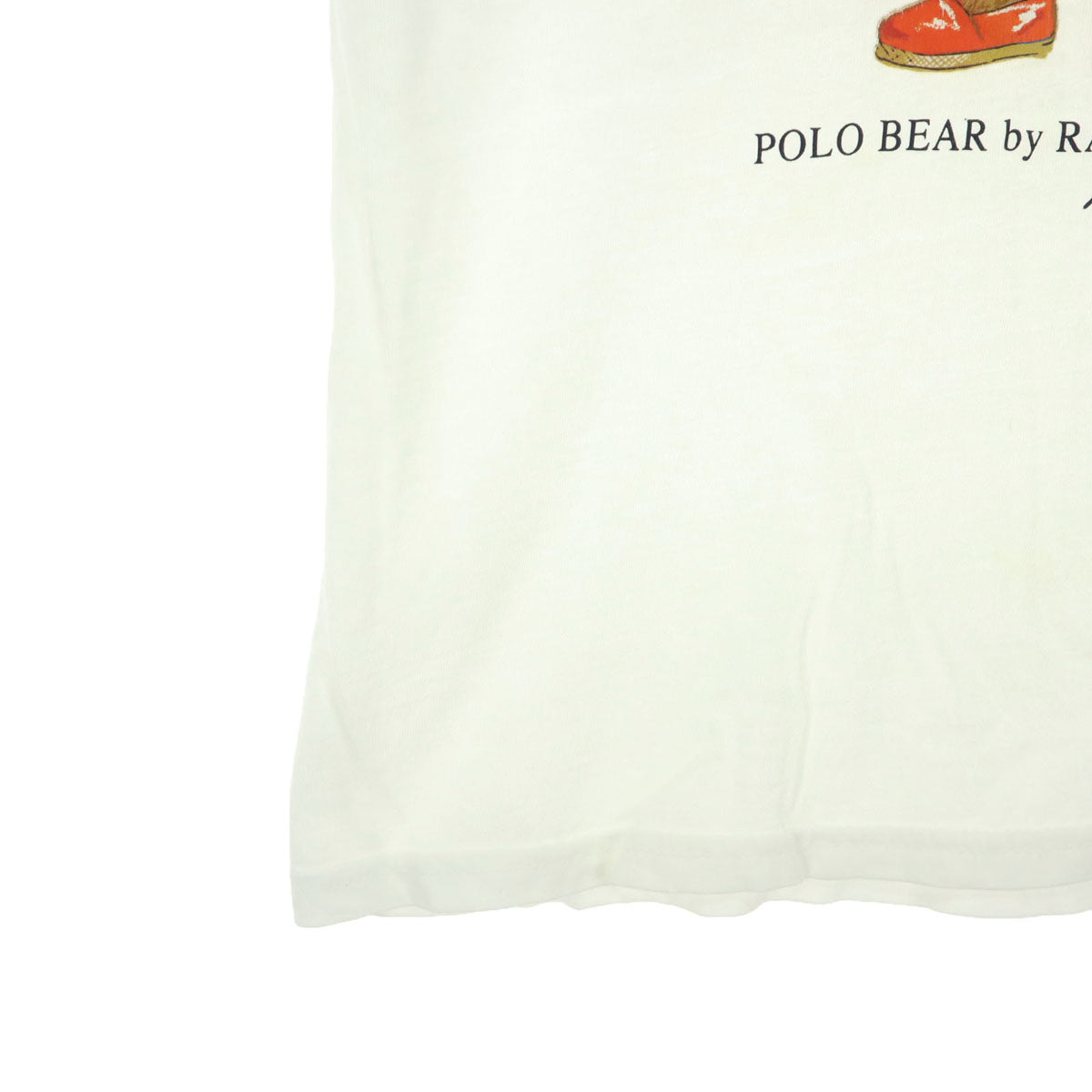 POLO RALPH LAUREN ポロラルフローレン プリント柄 半袖 Tシャツ 150 アイボリー キッズ