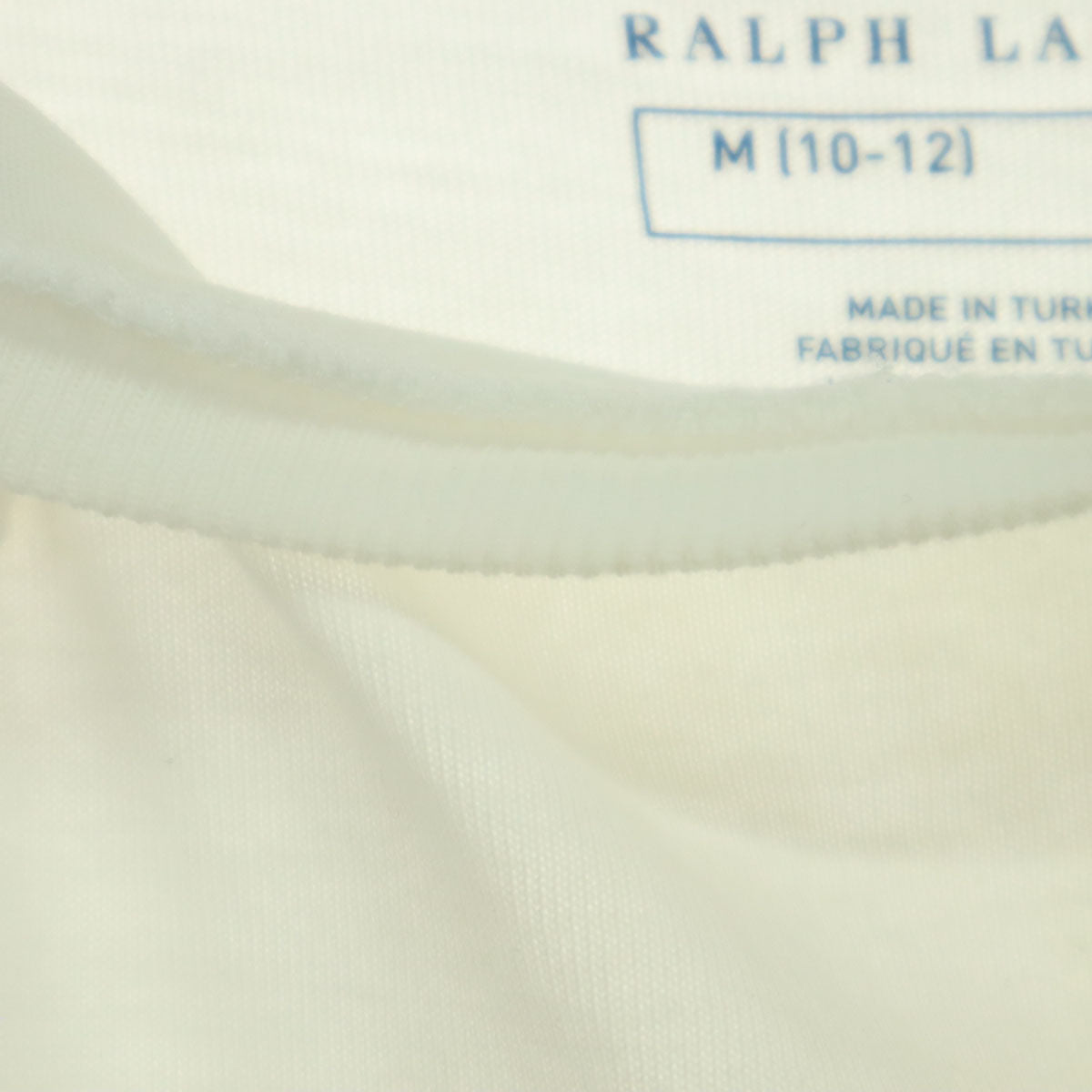 POLO RALPH LAUREN ポロラルフローレン プリント柄 半袖 Tシャツ 150 アイボリー キッズ