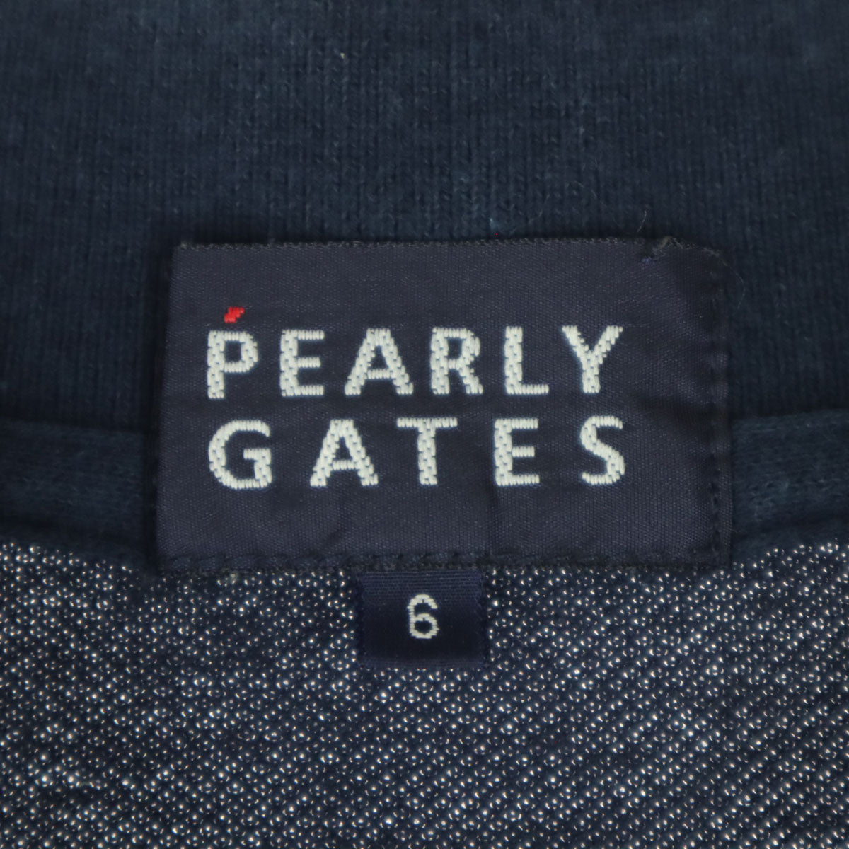 PEARLY GATES パーリーゲイツ 日本製 半袖 ポロシャツ XL ネイビー メンズ
