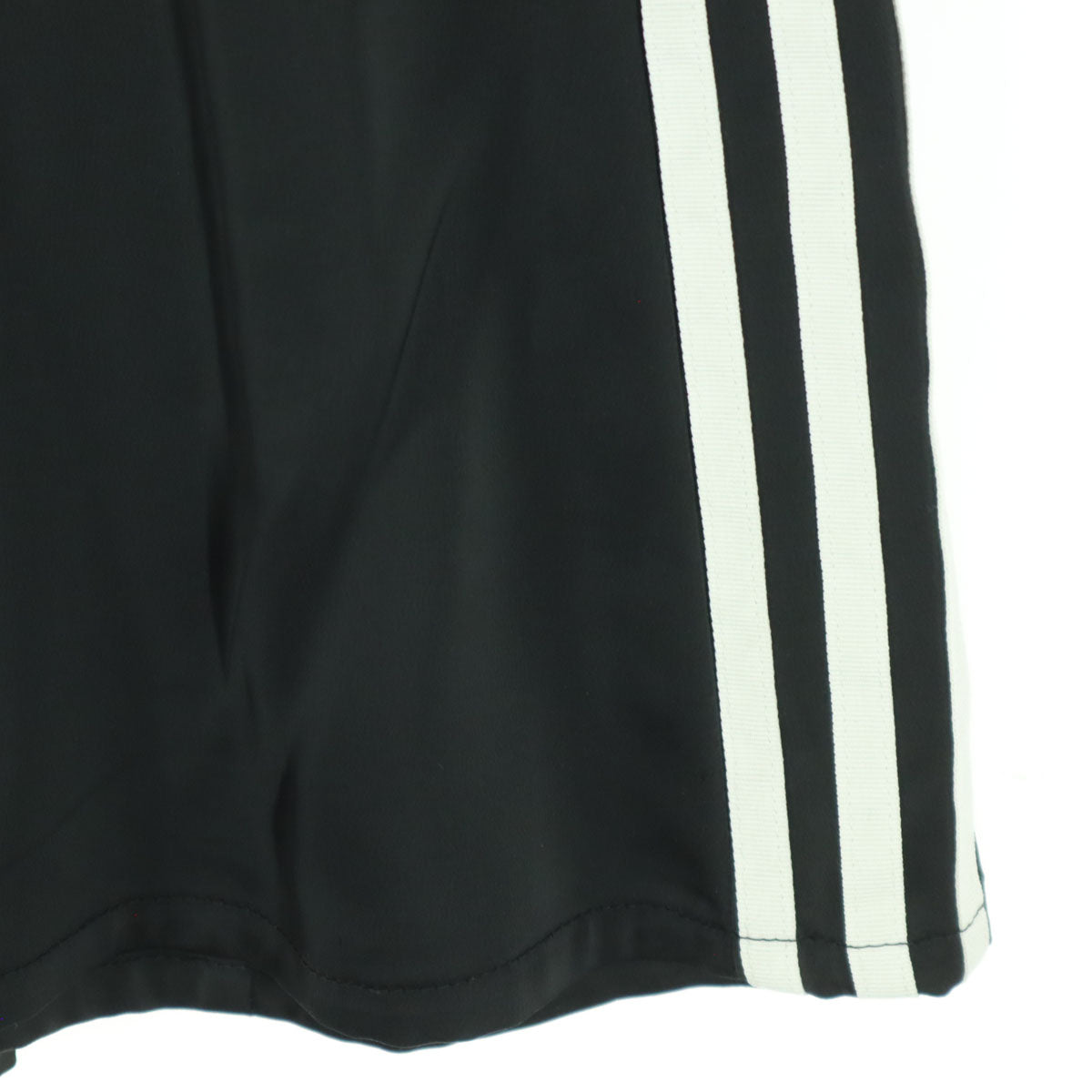 adidas originals アディダス オリジナルス トレフォイルロゴ ロング丈 プリーツスカート S ブラック レディース