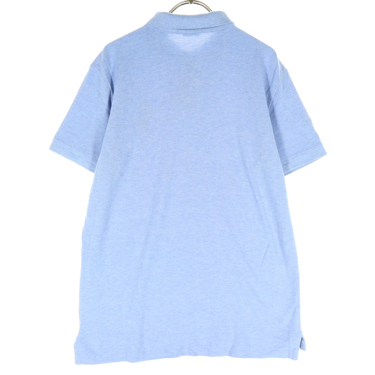 美品 POLO RALPH LAUREN ポロラルフローレン 半袖 ポロシャツ M ブルー メンズ