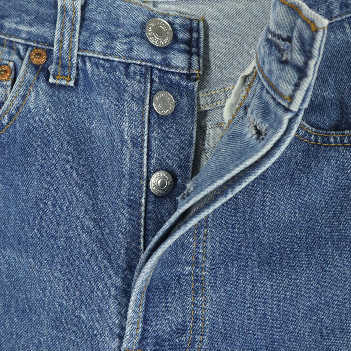 Levi's リーバイス 80s 90s USA 501 ボタン裏552 オールド ストレートデニムパンツ w28 ブルー メンズ
