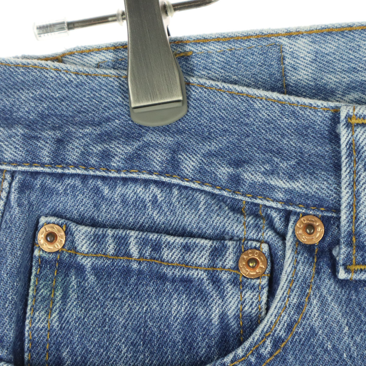 Levi's リーバイス 80s 90s USA 501 ボタン裏552 オールド ストレートデニムパンツ w28 ブルー メンズ