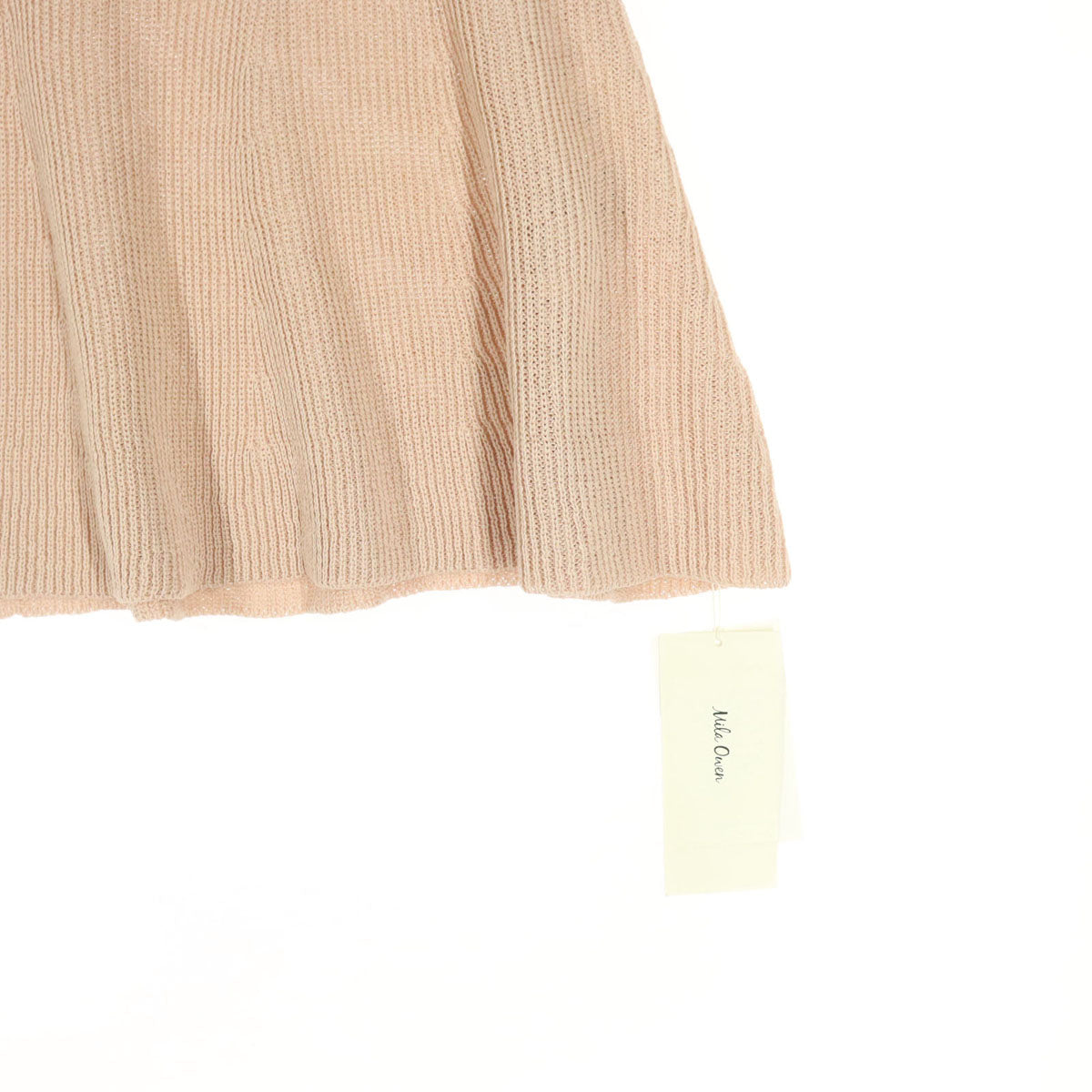 未使用 Mila Owen ミラオーウェン 24SS ノースリーブ ニット 1 ピンク 09WNT242137 レディース