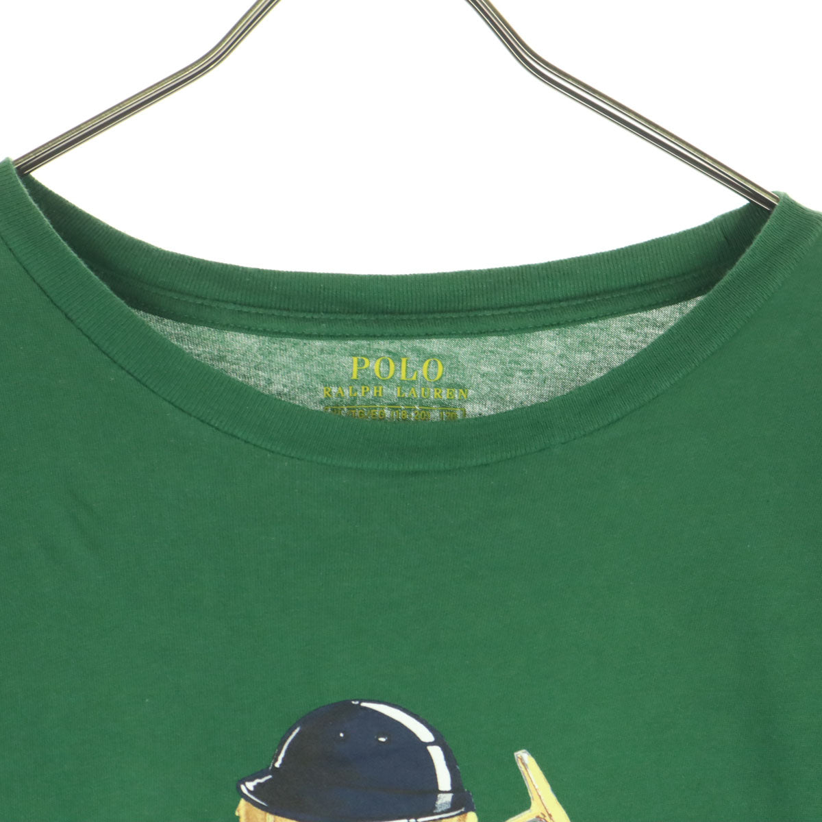 RALPH LAUREN ラルフローレン ポロベア 半袖 クルーネック Tシャツ XL グリーン メンズ