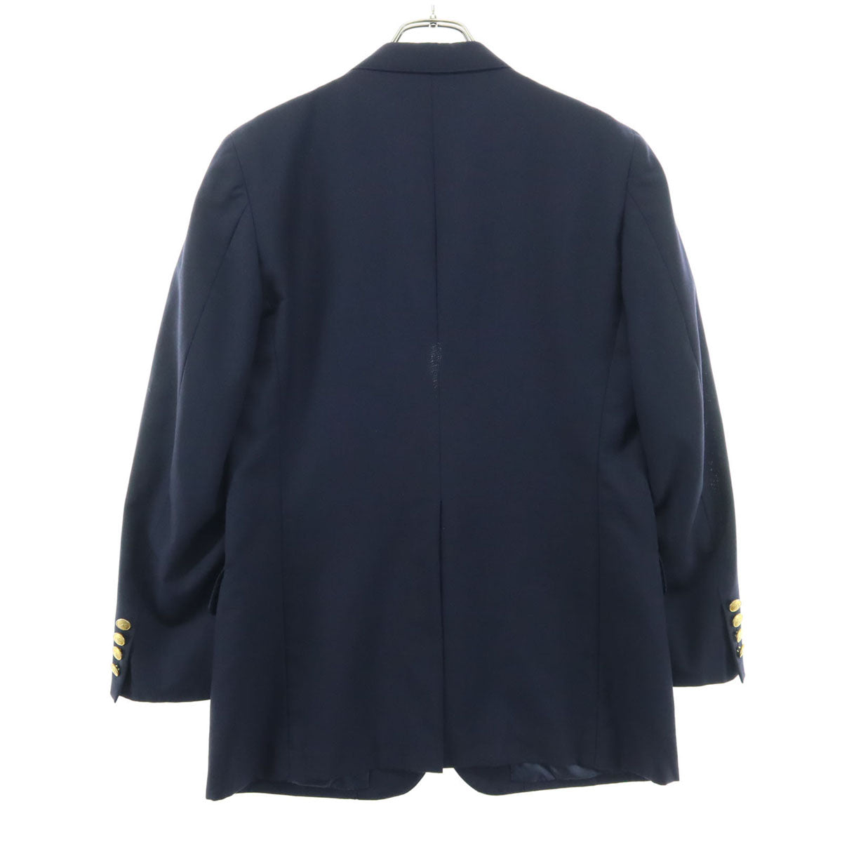 美品 Chaps by Ralph Lauren チャップスバイラルフローレン 80s ヴィンテージ 長袖 テーラードジャケット C92W80T170 ブラック 金ボタン 紺ブレ メンズ