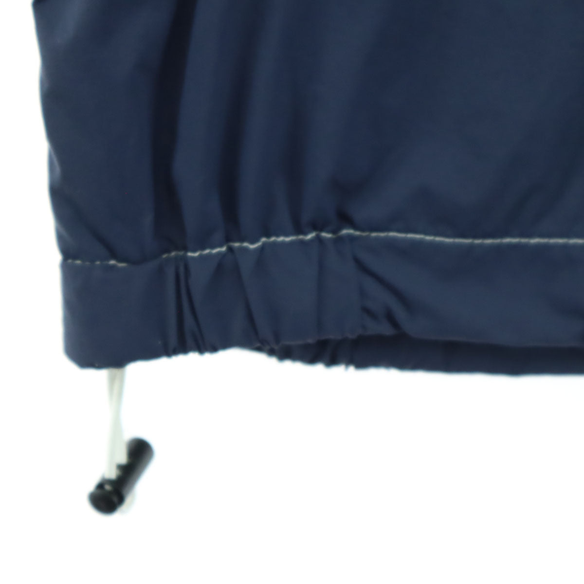 美品 FRED PERRY フレッドペリー ワンポイントロゴ 長袖 ナイロンジャケット L ネイビー フーディー メンズ