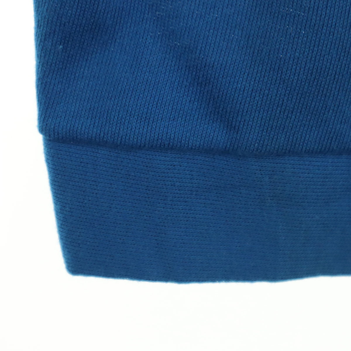 CAMPUS キャンパス 60s 70s ヴィンテージ USA製 アーガイル柄 長袖 ニット M ブルー系 メンズ